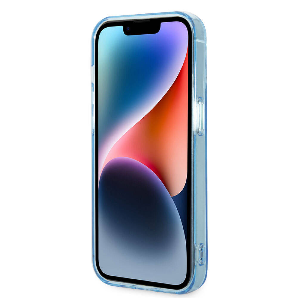 Apple iPhone 15 Pro Max Kılıf Lacoste Orjinal Lisanslı M-safe Şarj Özellikli Transparan Timsah Logo Baskılı Kapak