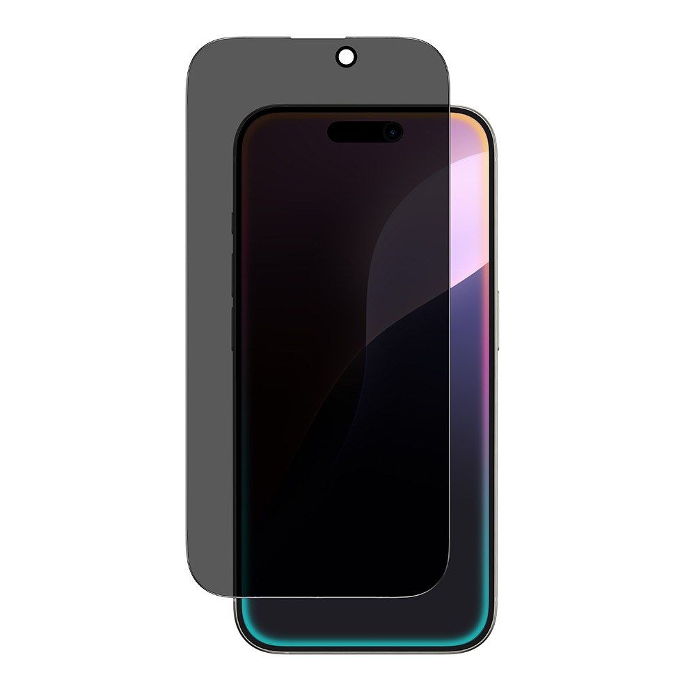Apple iPhone 16 Pro Max Amazingthing Radix Privacy Parmak İzi Bırakmayan Temperli Cam Ekran Koruyucu