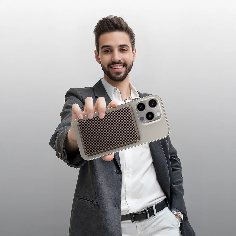 Benks MP15 ArmorGo M-safe Şarj Özellikli Ultra İnce ArmorTint Serisi Aramid Fiber Powerbank 15W 5000mAh