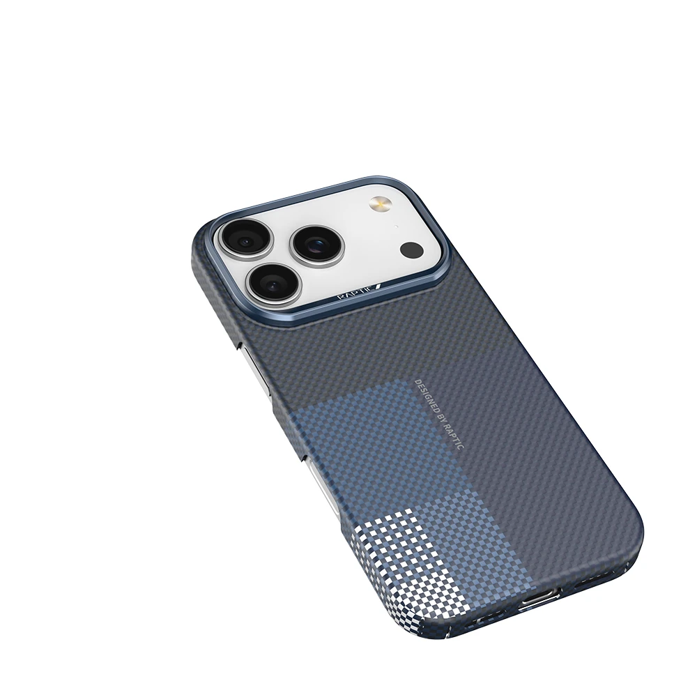 Apple iPhone 17 Pro Max Kılıf M-safe Şarj Özellikli Raptic Aramid Skin Transform Serisi Kapak