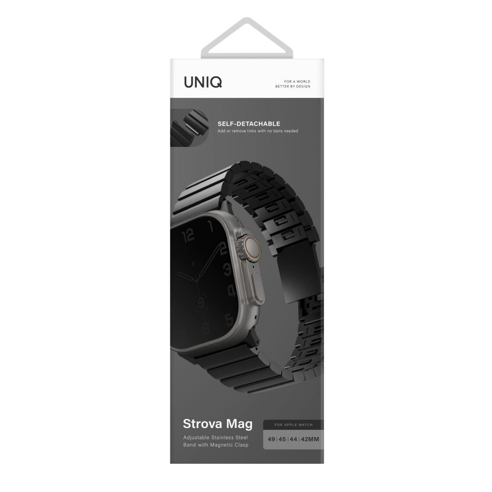 Uniq Strova Mag Çelik Kordon -  (42-44-45-46-49MM)