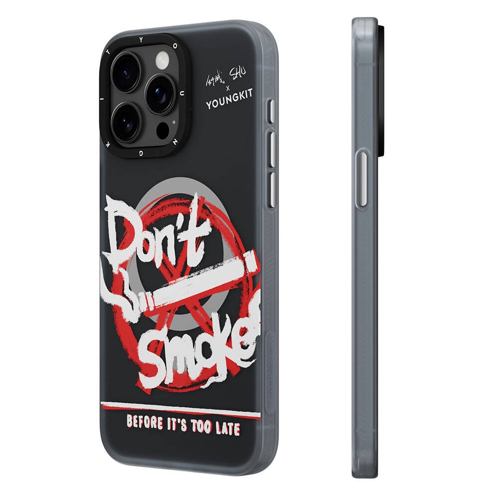 iPhone 15 Pro Max Kılıf Magsafe Şarj Özellikli Shu Tasarımlı Youngkit City Serisi Kılıf