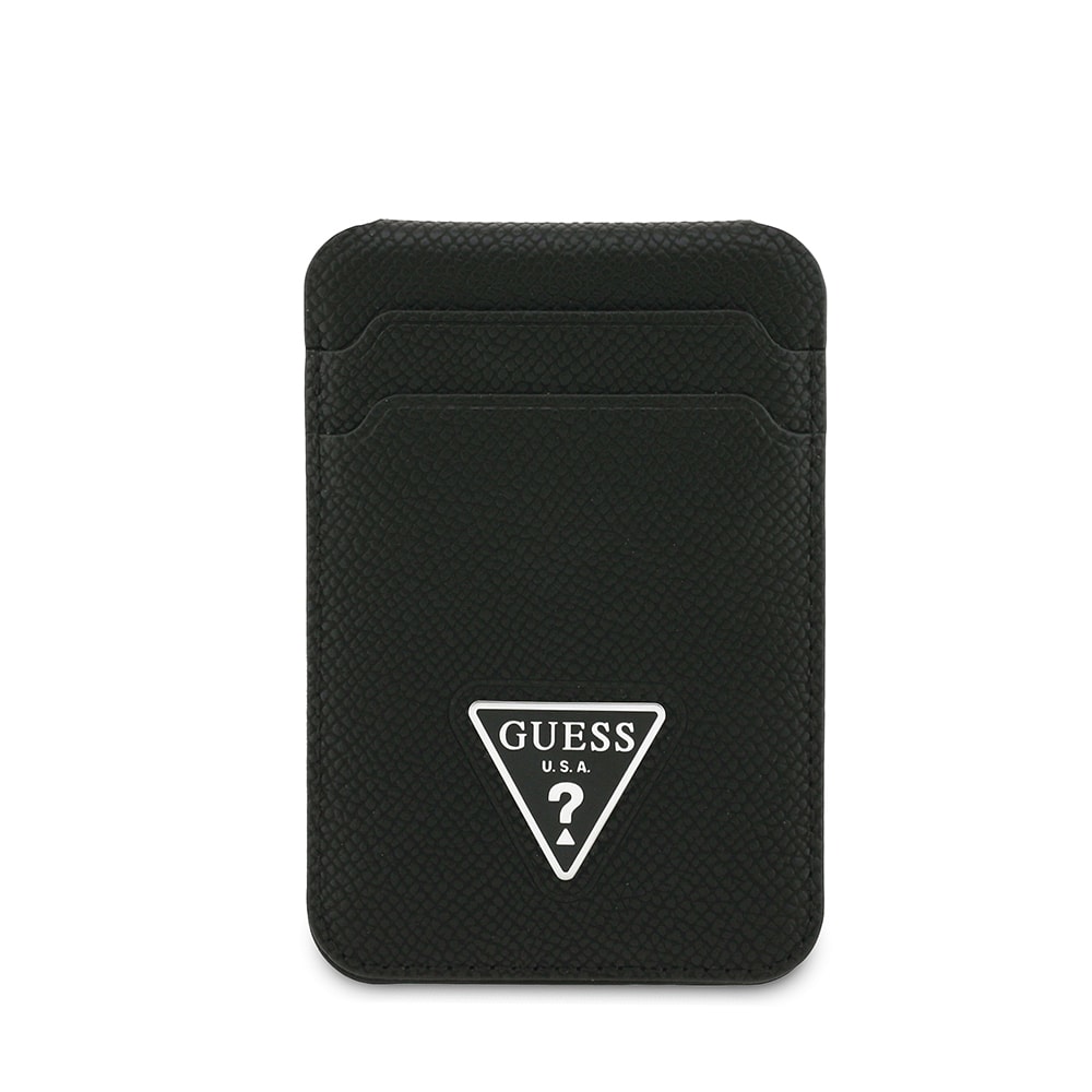Guess Orjinal Lisanslı 2 Hazneli Üçgen Logolu Standlı Magnetik Kartlık