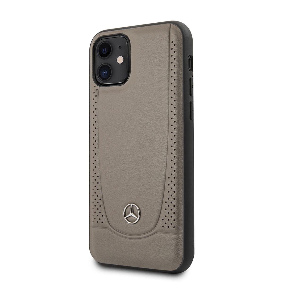 Apple iPhone 11 Kılıf Mercedes Benz Urban Sert Deri Dizayn Kapak