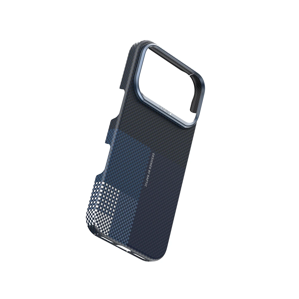 Apple iPhone 17 Pro Max Kılıf M-safe Şarj Özellikli Raptic Aramid Skin Transform Serisi Kapak