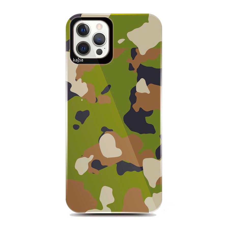 iPhone 12 Pro Kılıf Kajsa Camo Kılıf