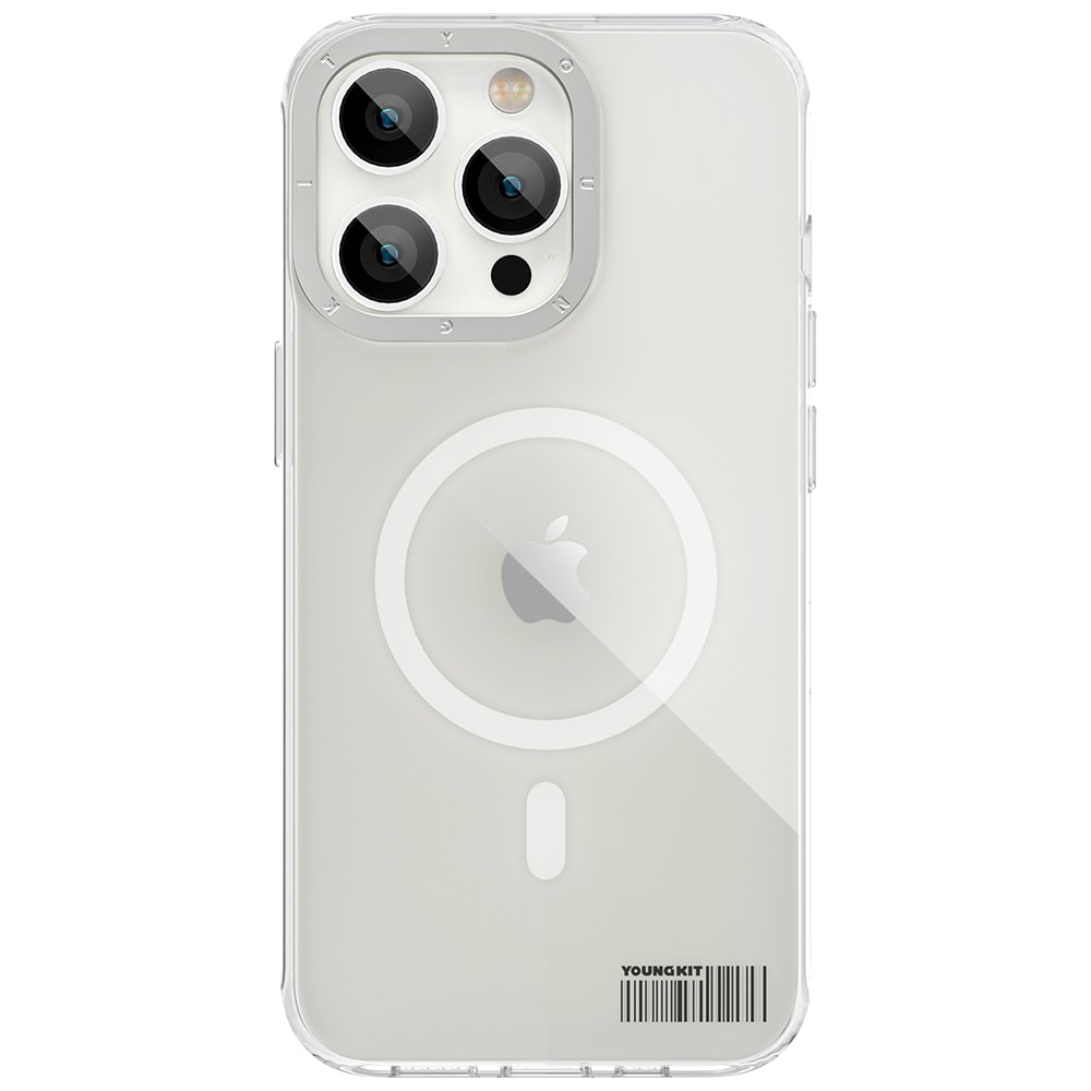Apple iPhone 12 Pro Max Kılıf M-safe Şarj Özellikli Youngkit Coloured Glaze Serisi Kapak