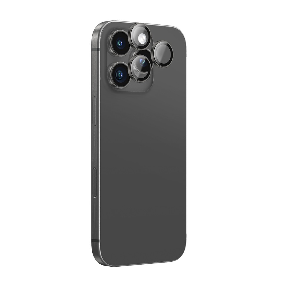 Apple iPhone 16 Pro Max Amazingthing Anti Reflective Kamera Lens Koruyucu + Kolay Uygulama Aparatlı