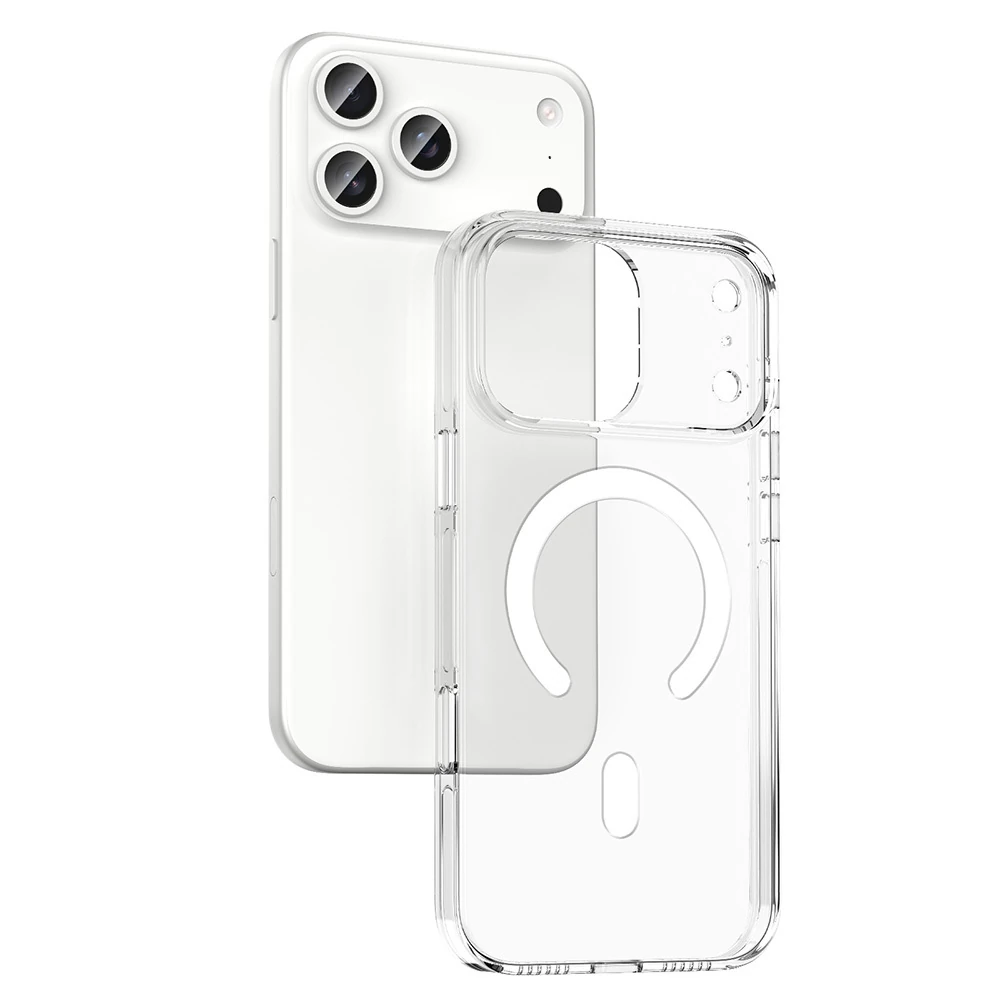 Apple iPhone 17 Pro Max Kılıf M-safe Şarj Özellikli Kamera Korumalı Zore Kripto Kapak