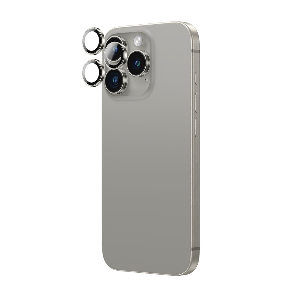 Apple iPhone 16 Pro Amazingthing Anti Reflective Kamera Lens Koruyucu + Kolay Uygulama Aparatlı