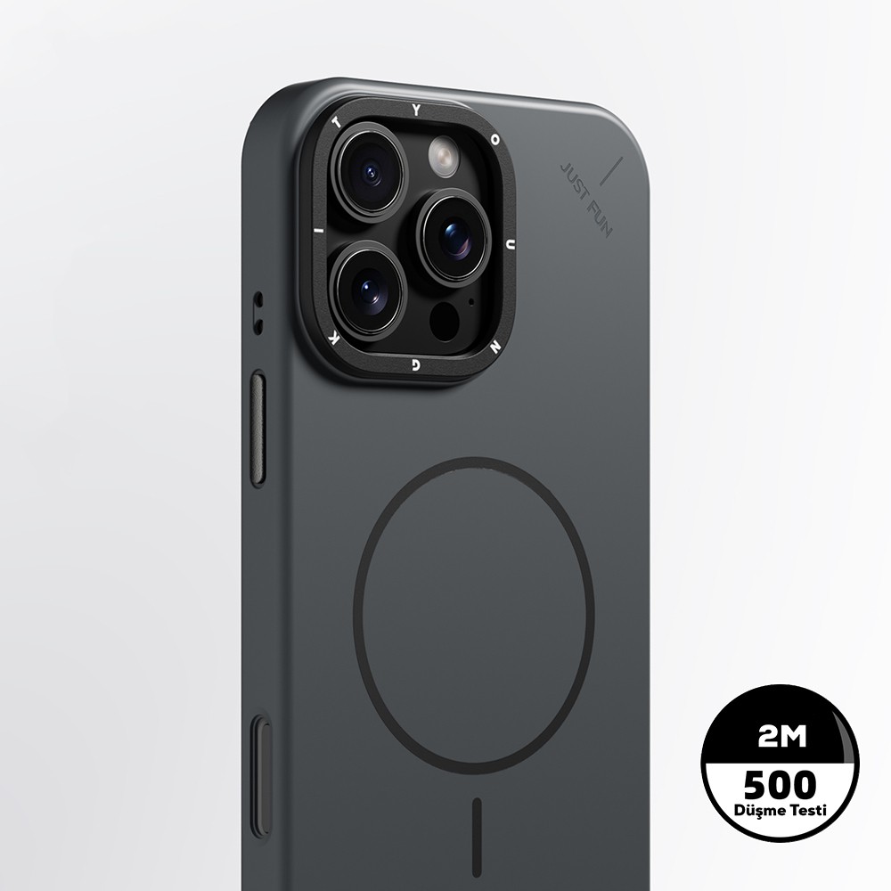 Apple iPhone 16 Pro Kılıf M-safe Şarj Özellikli Youngkit Dynamag Serisi Kapak