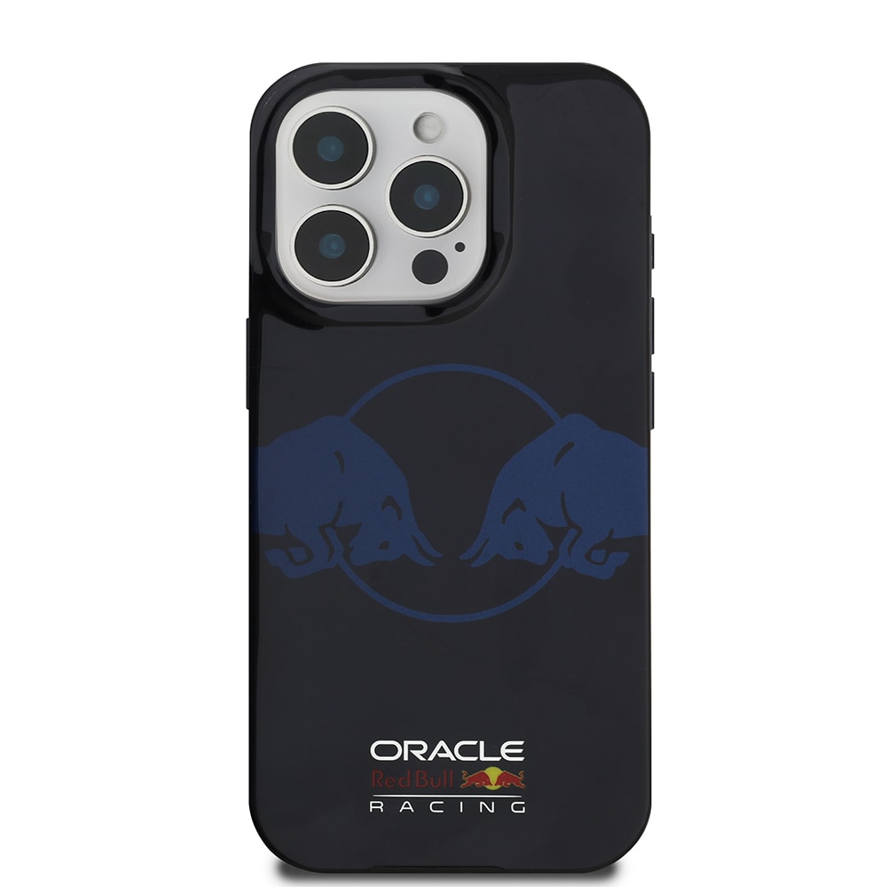 Apple iPhone 16 Pro Kılıf Redbull Orjinal Lisanslı M-safe Şarj Özellikli IML Çift Boğa Baskılı Sert PC Kapak