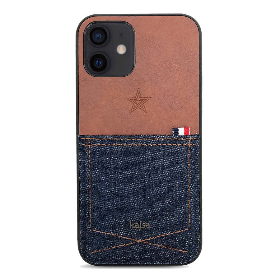 iPhone 12 Kılıf Kajsa Denim Kılıf