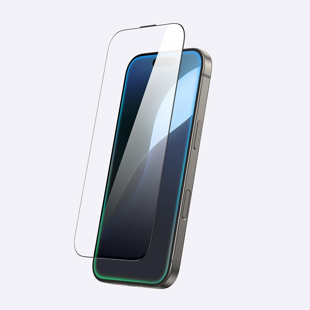 Apple iPhone 16 Amazingthing Titan Parmak İzi Bırakmayan Temperli Cam Ekran Koruyucu