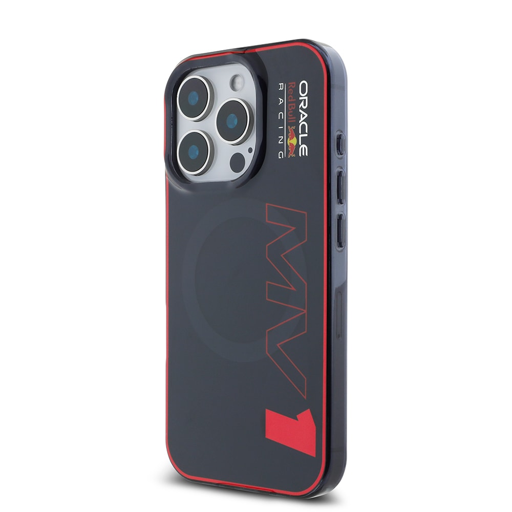 Apple iPhone 15 Pro Max Kılıf Redbull Orjinal Lisanslı M-safe Şarj Özellikli Çift Katmanlı Sert PC Büyük Boy MV Kapak