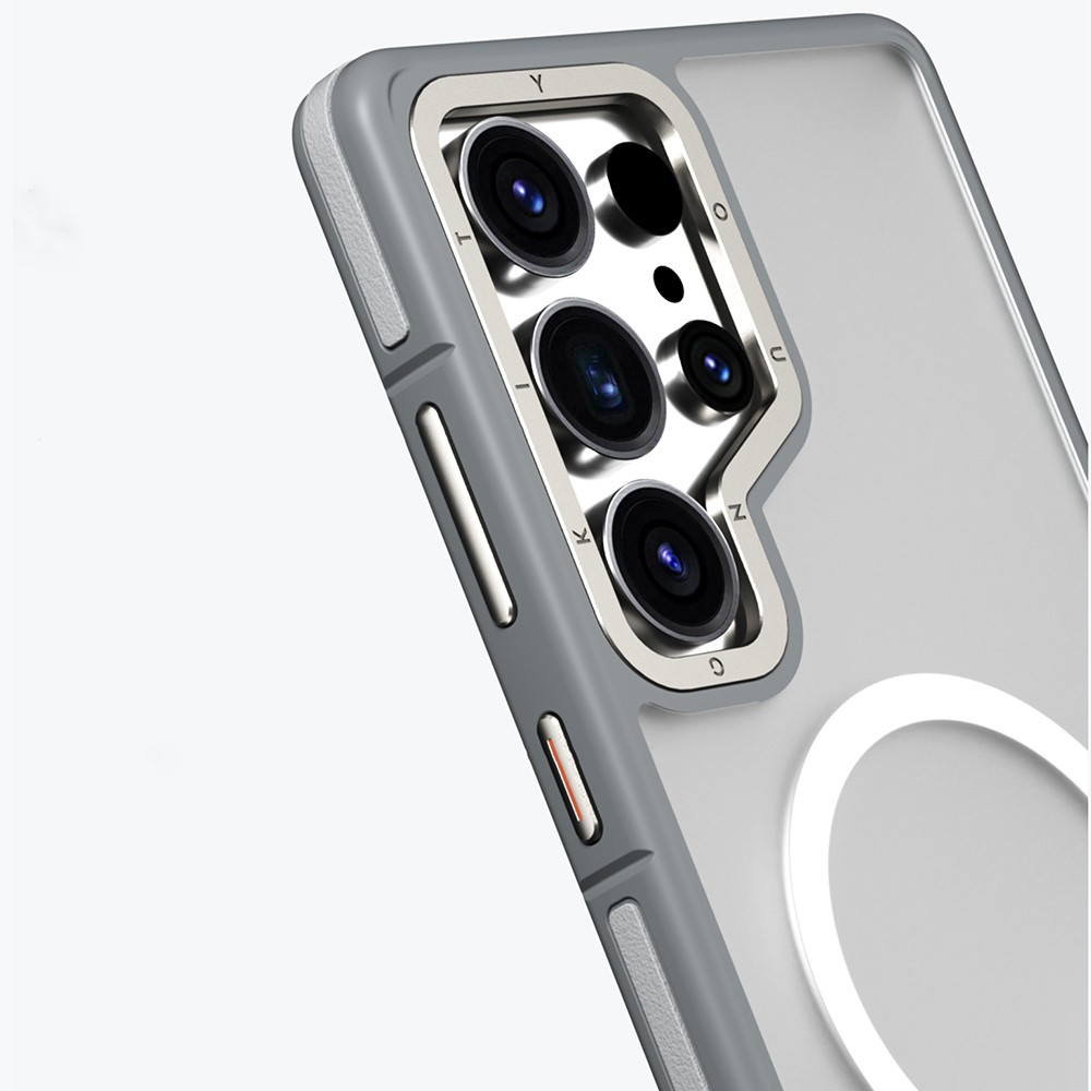 Galaxy S25 Ultra Kılıf Magsafe Şarj Özellikli Youngkit Rock Sand Serisi Kapak