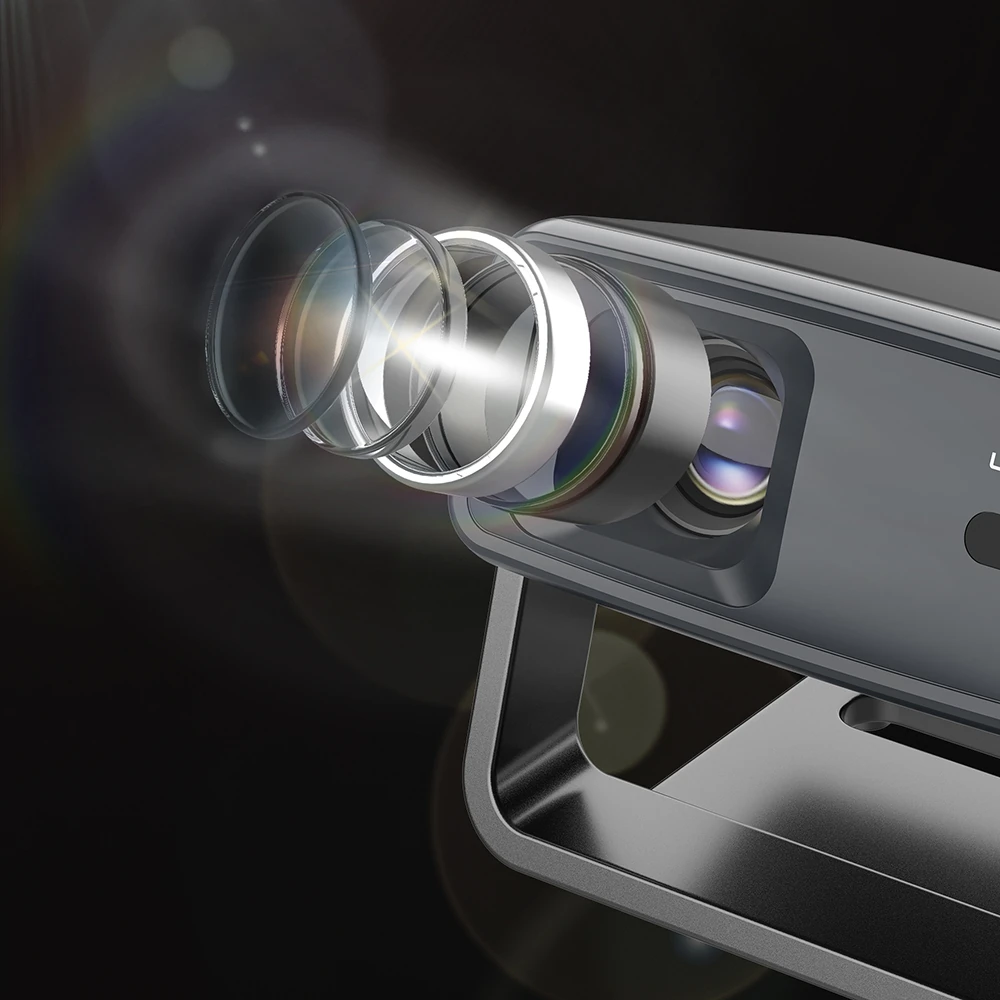 Lenyes LPR03 2.69 inç LCD 200 ANSI Lümen PTZ Projektör Yansıtma Cihazı