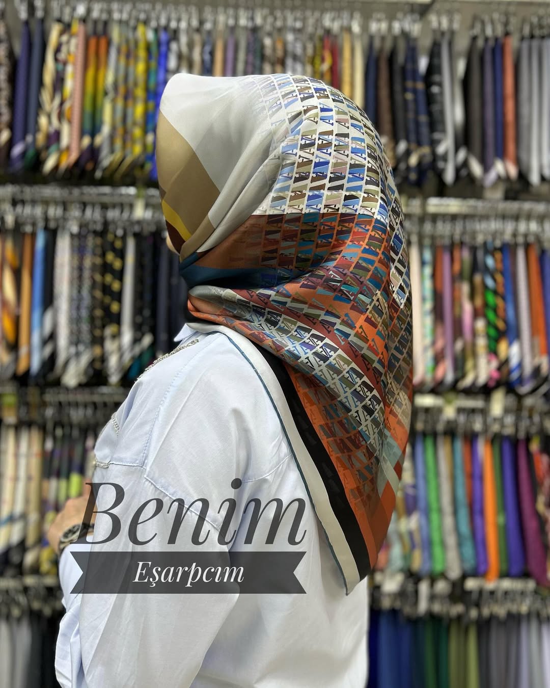 Armine Nostalji Serisi Sura İpek Eşarp
