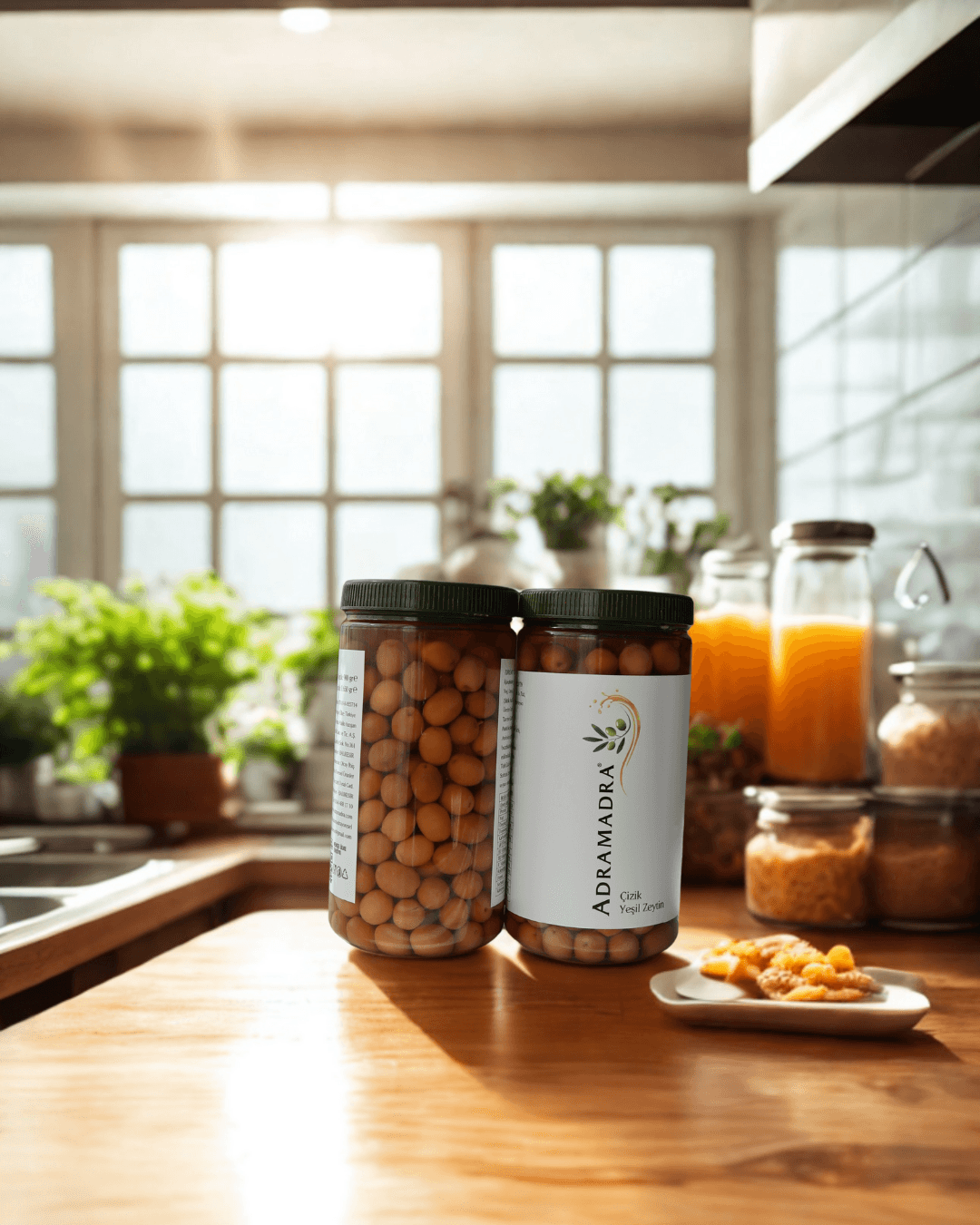 ADRAMADRA ÇİZİK YEŞİL ZEYTİN 900 GR