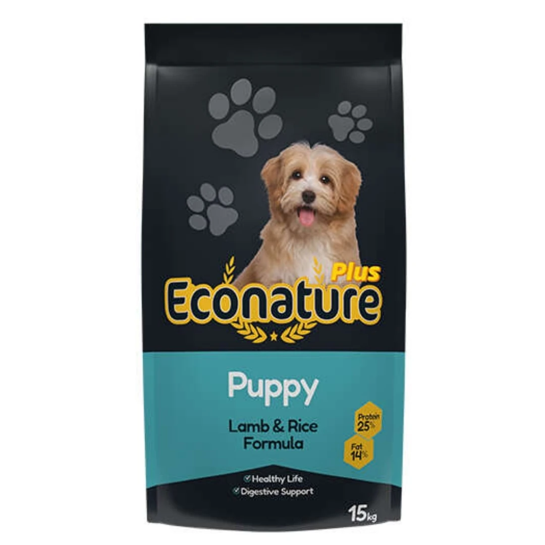 Econature Plus Kuzu Etli ve Pirinçli Yavru Köpek Maması 15 Kg