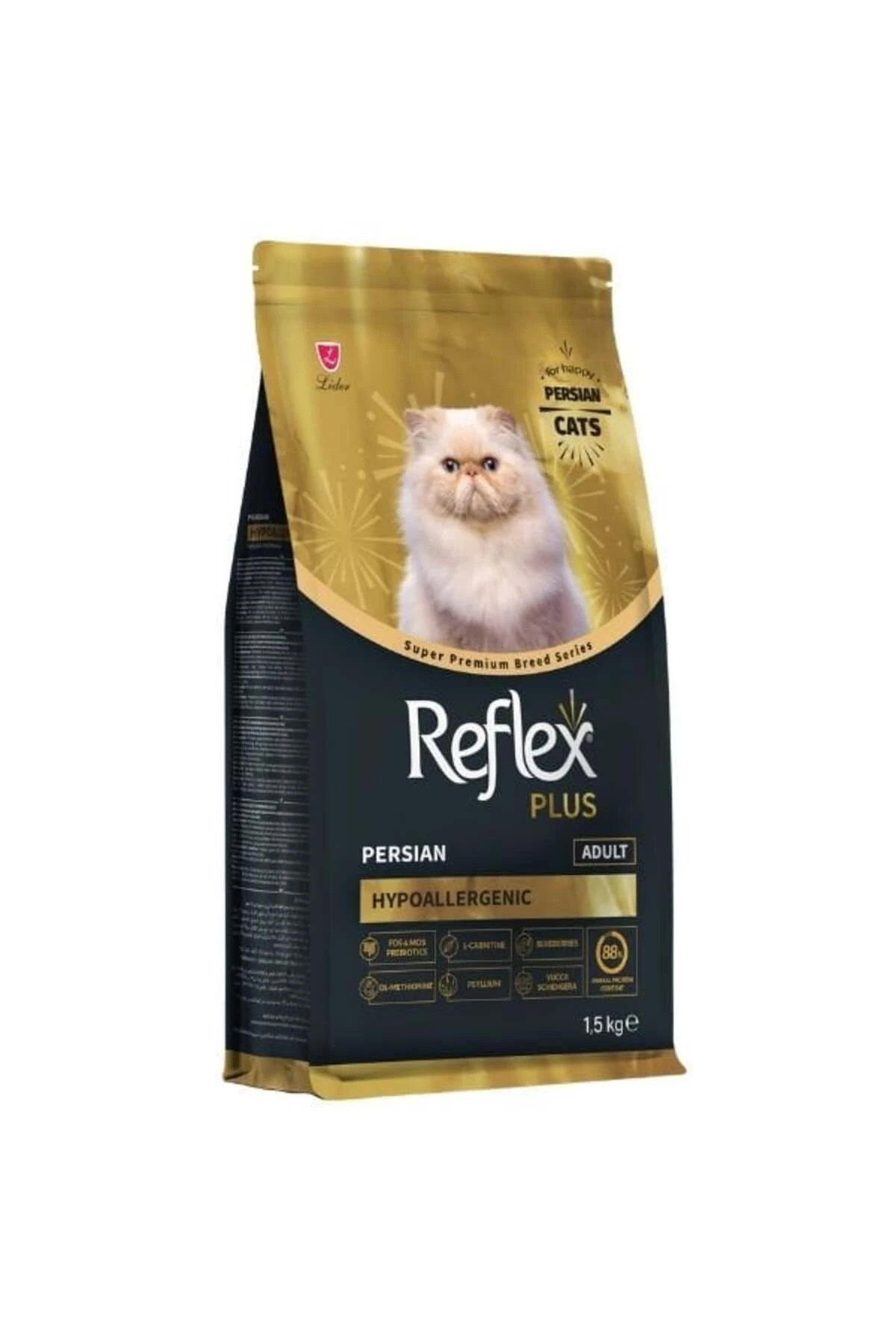 Reflex Plus Persian Tavuklu ve Yaban Mersinli Yetişkin Kedi Maması 1.5 Kg