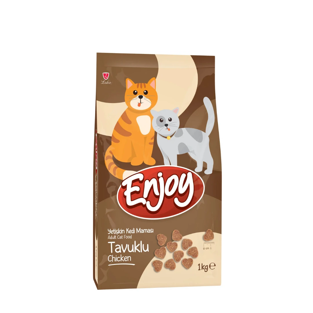 Enjoy Tavuklu Yetişkin Kedi Maması 1 Kg