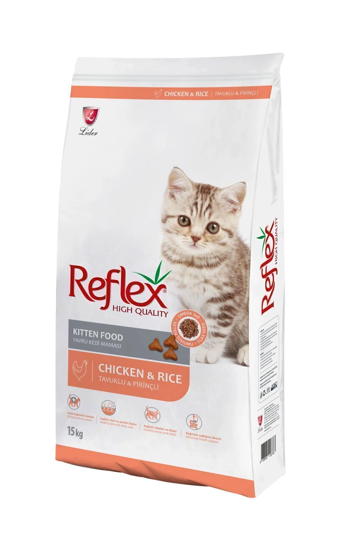 Reflex Kitten Tavuklu Yavru Kedi Maması 15 Kg 