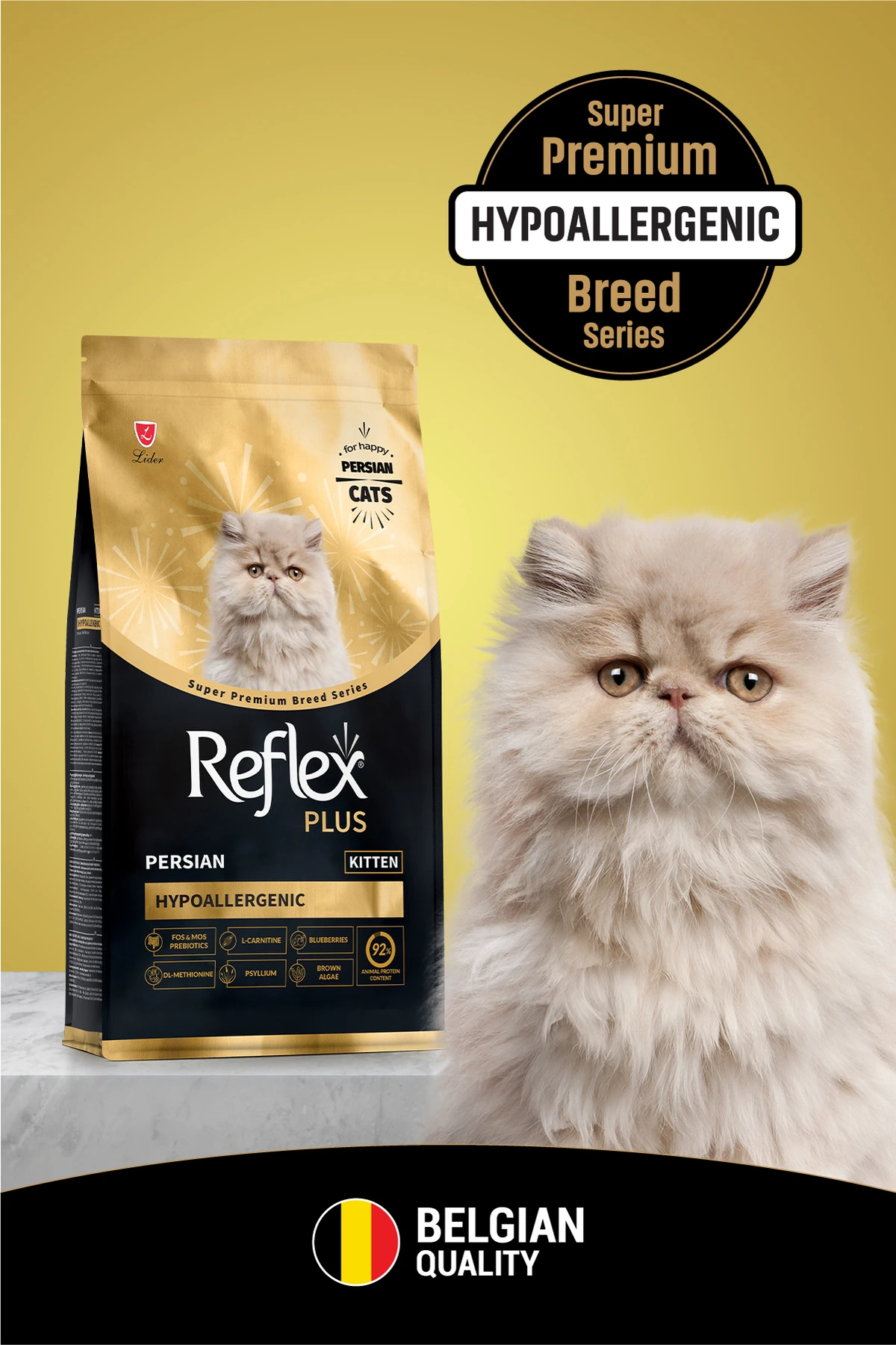 Reflex Plus Persian Hipoalerjenik Yavru Kedi Maması 1,5 Kg