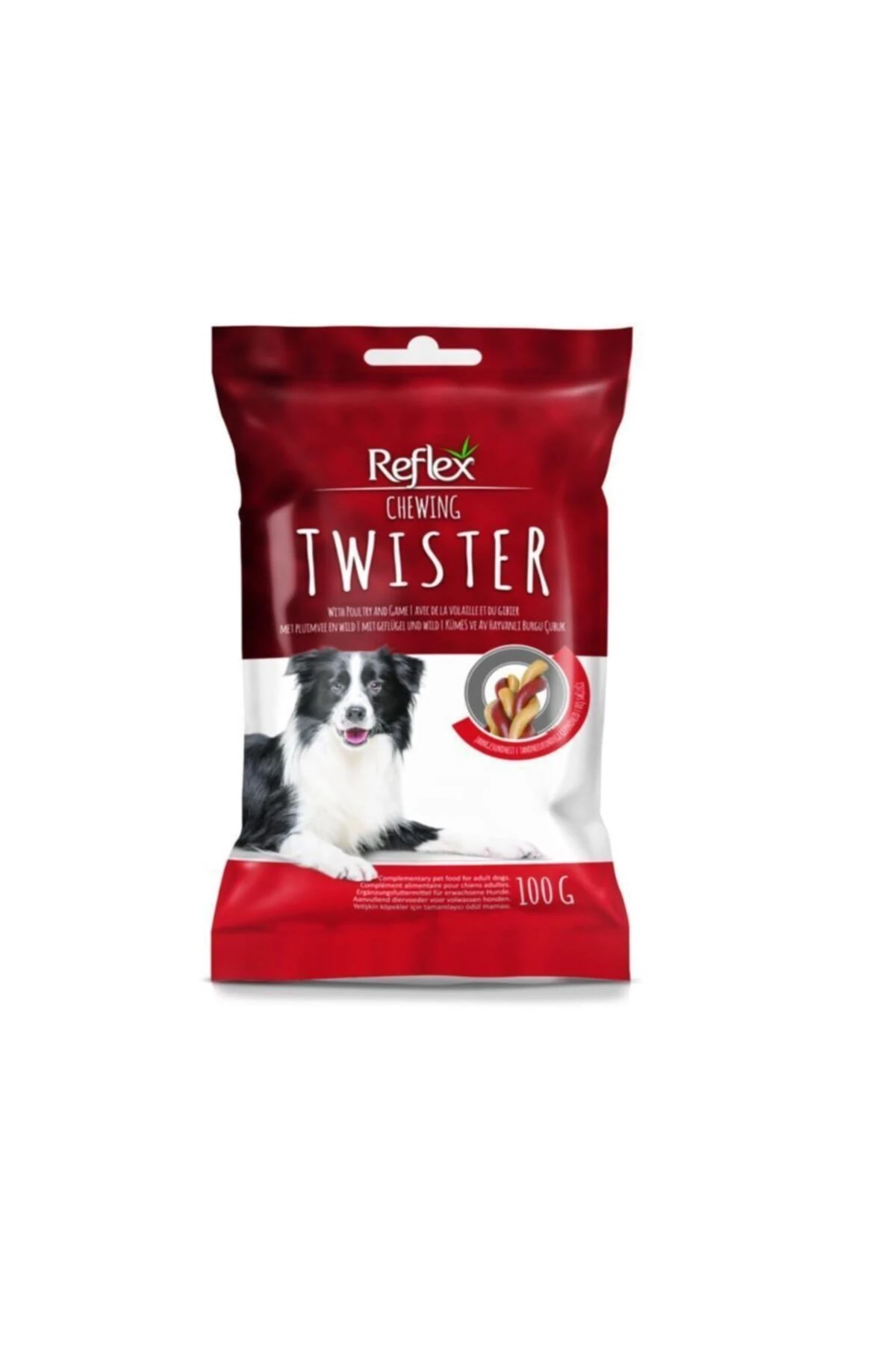 Reflex Chewing Twister Av Hayvanlı Köpek Ödül Maması 100 Gr