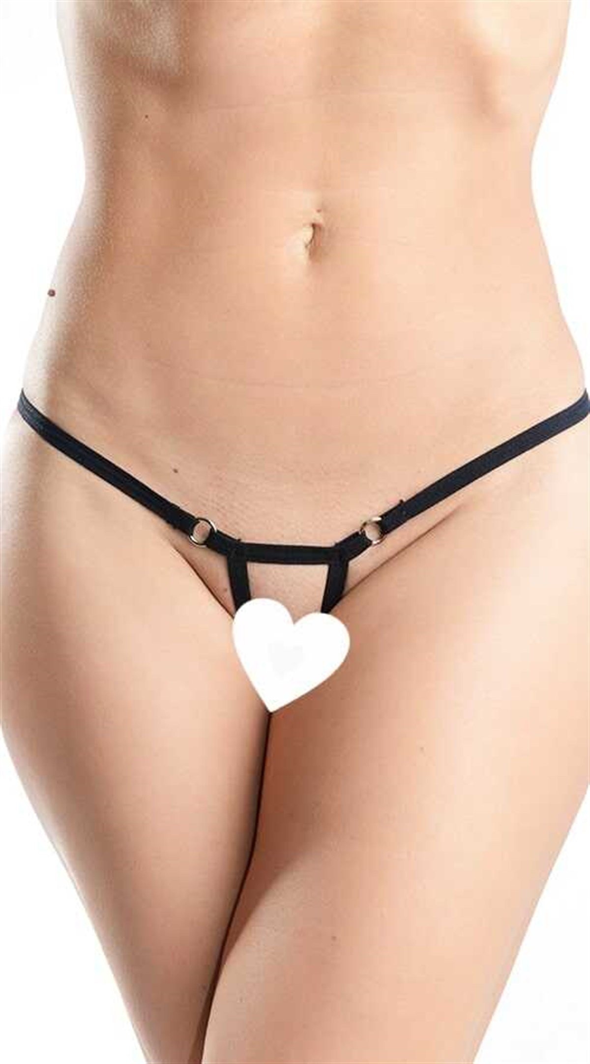 Tubitu Siyah Arası Açık Seksi Tanga Tm1143