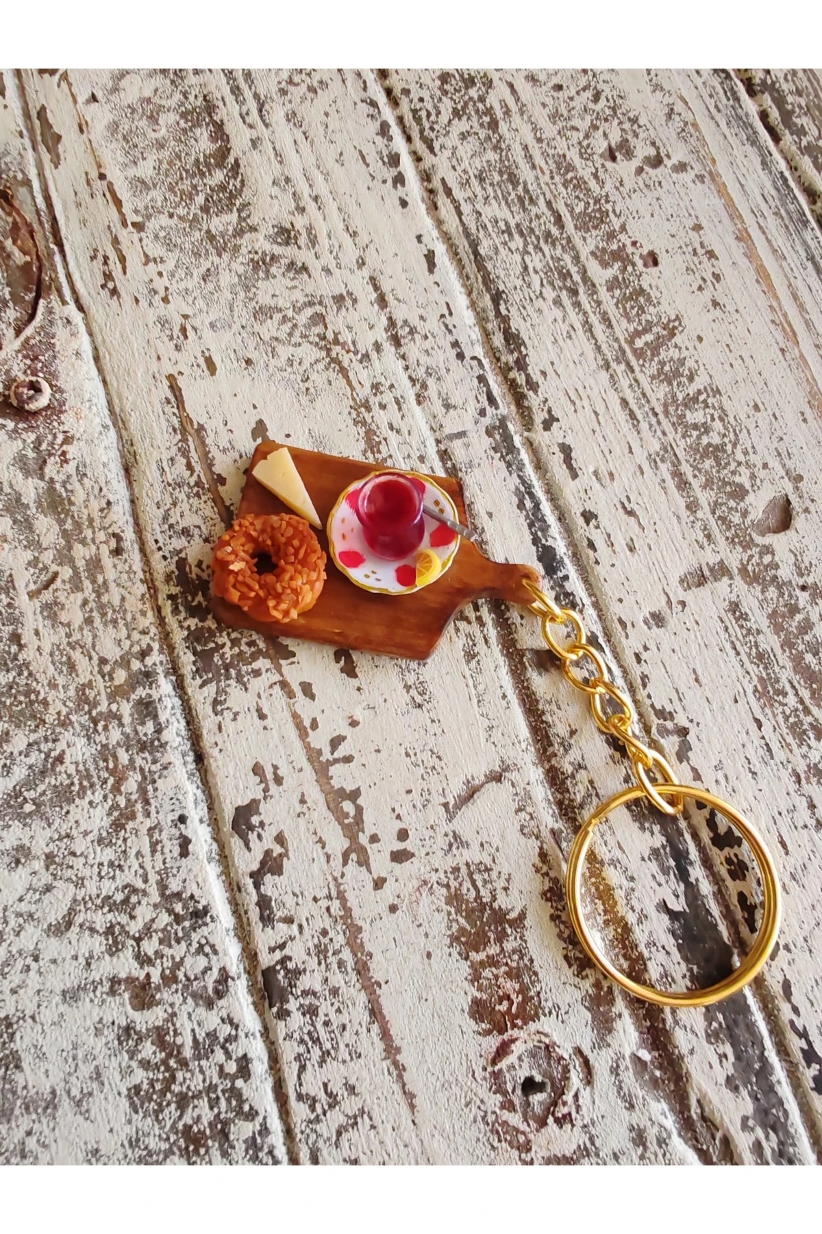 BBD MİNYATÜR ÇAY-SİMİT-PEYNİR ANAHTARLIK