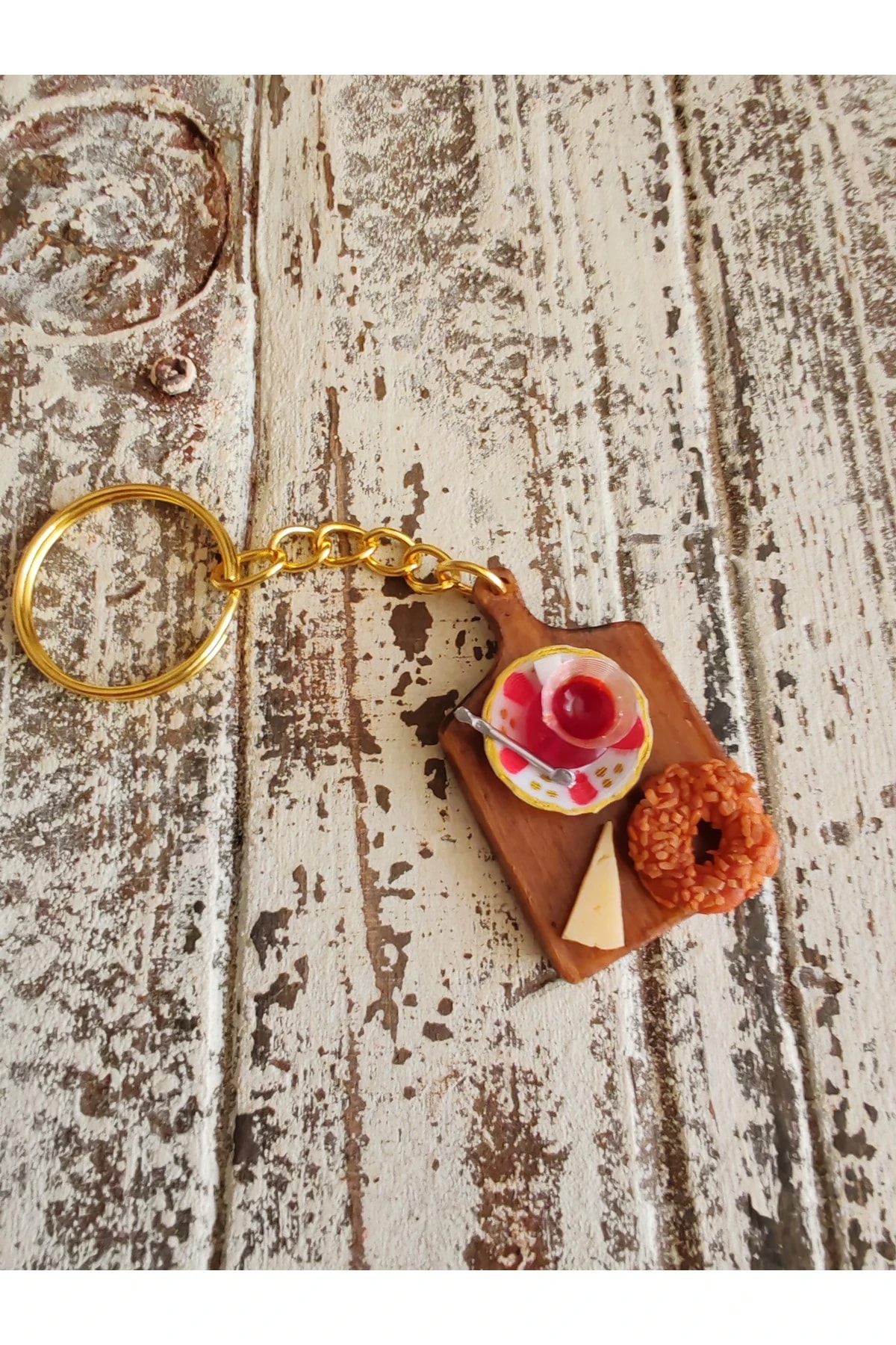 BBD MİNYATÜR ÇAY-SİMİT-PEYNİR ANAHTARLIK