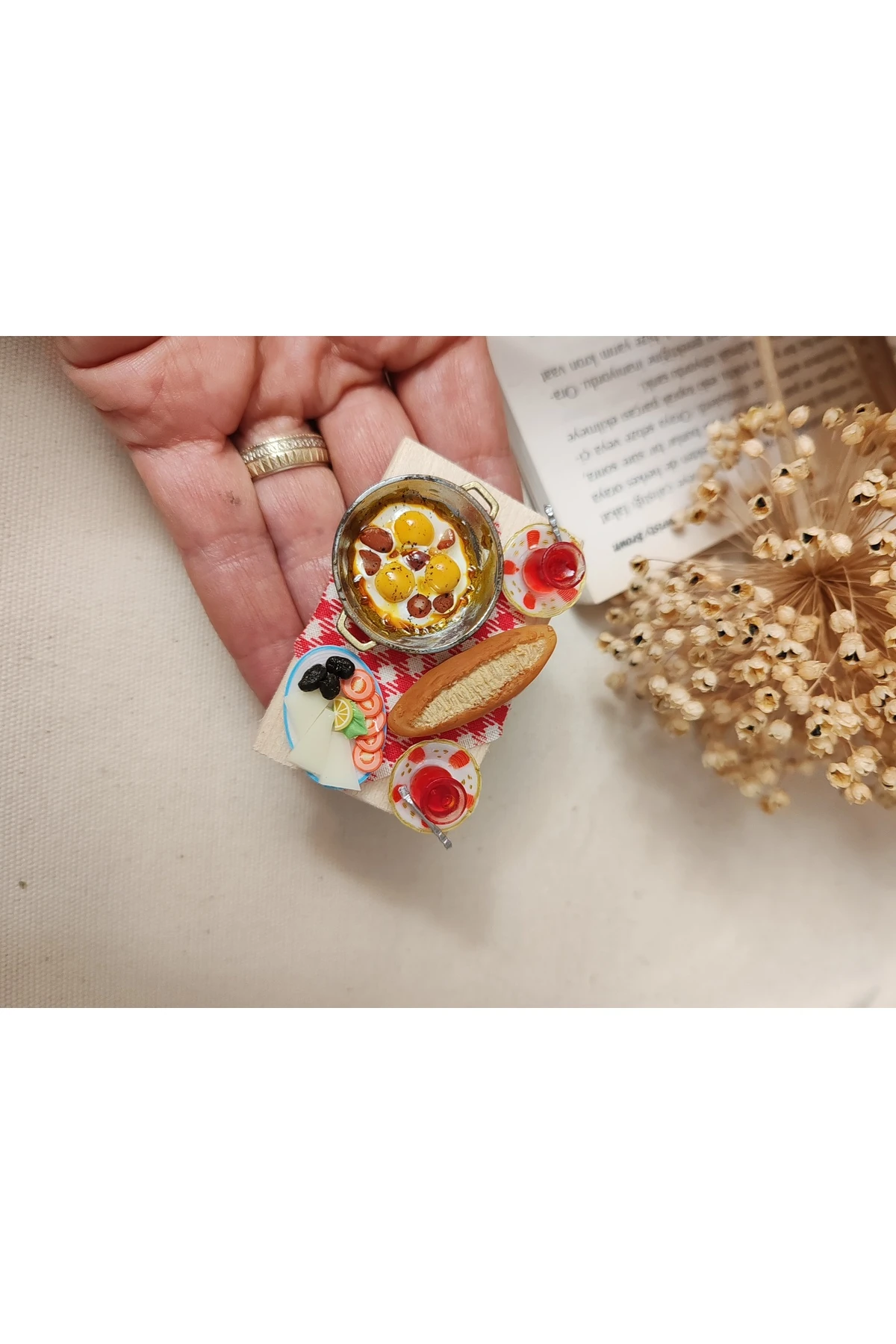 BBD MİNYATÜR SUCUKLU YUMURTALI KAHVALTI KEYFİMİZ, 2 KİŞİLİK.