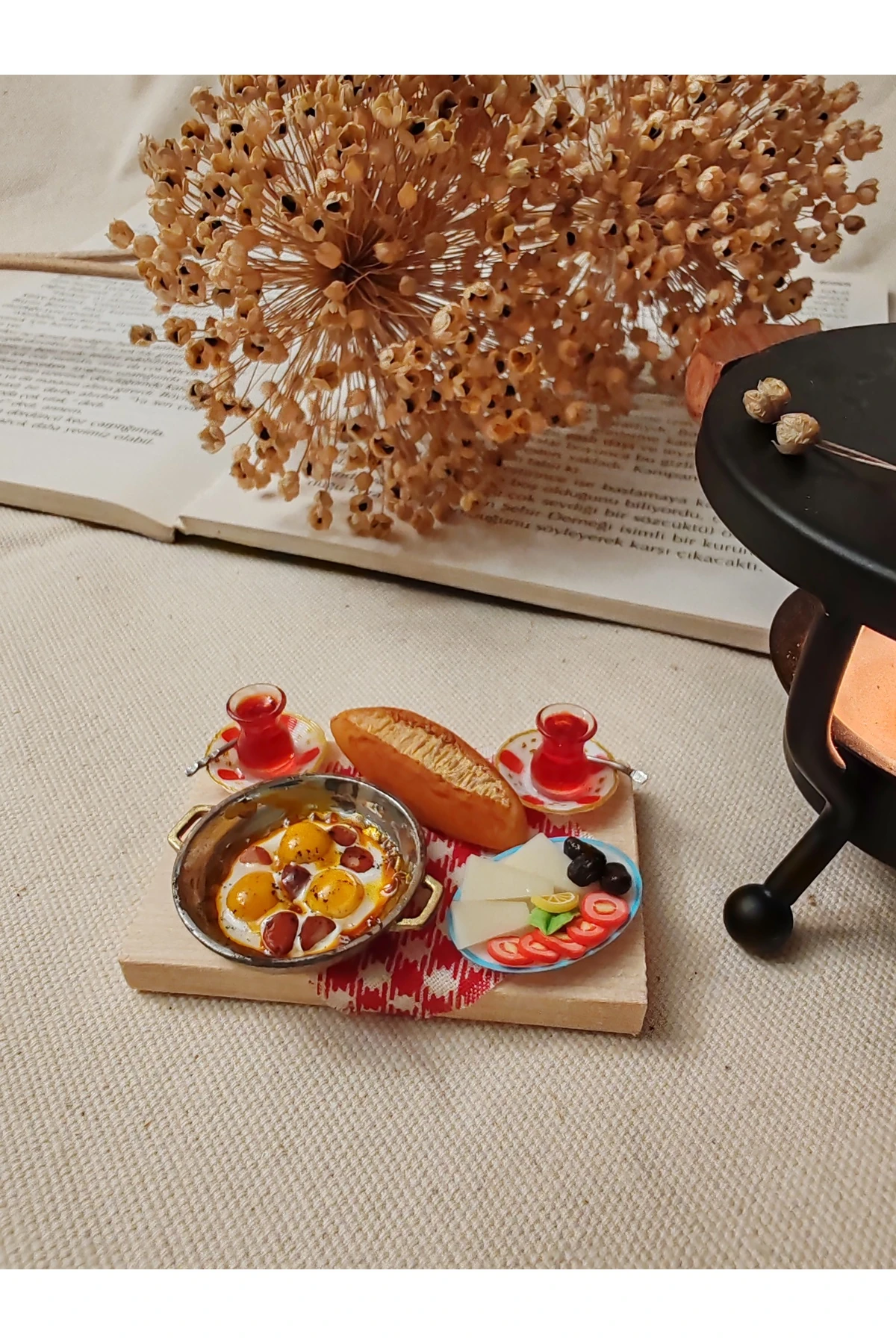 BBD MİNYATÜR SUCUKLU YUMURTALI KAHVALTI KEYFİMİZ, 2 KİŞİLİK.