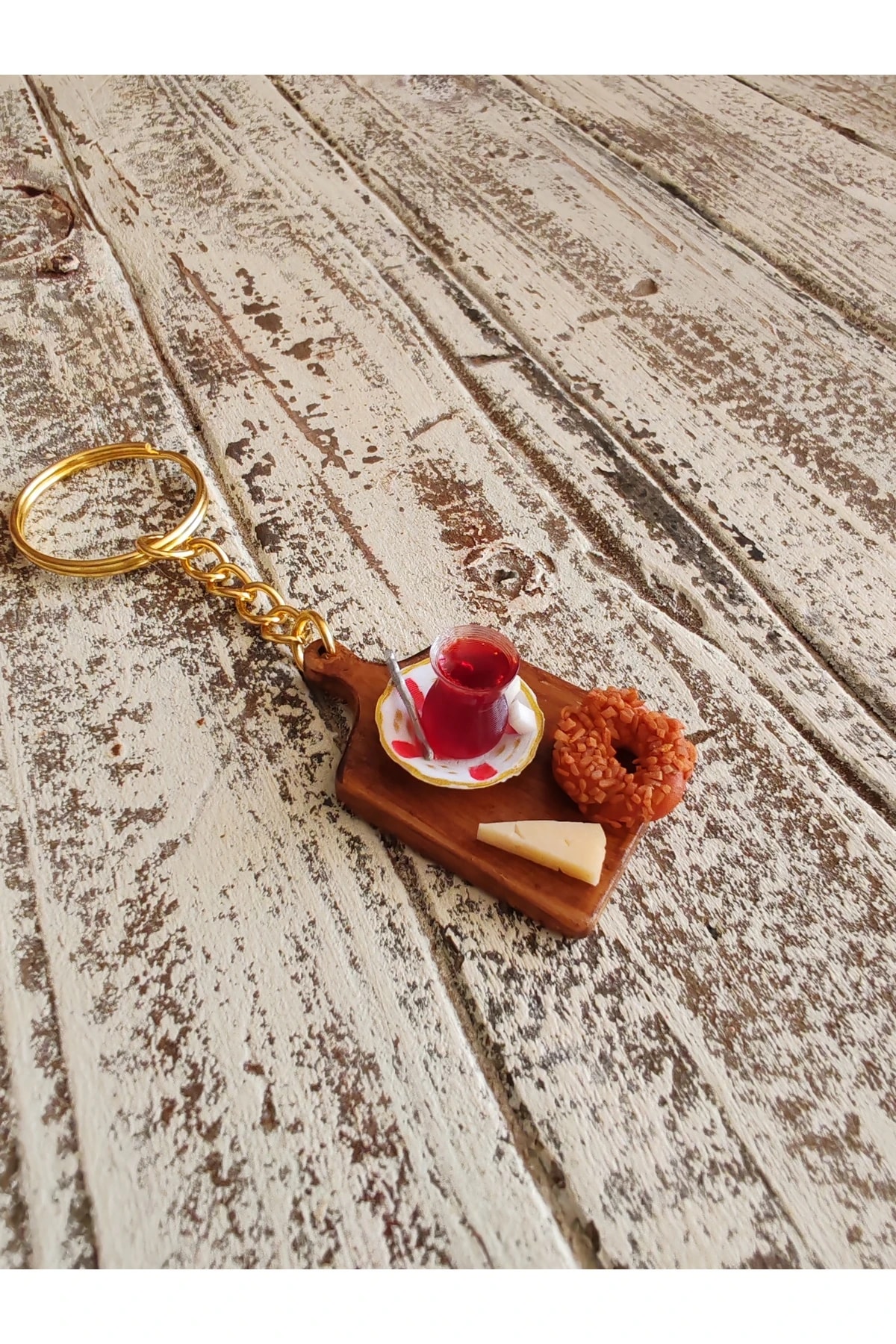 BBD MİNYATÜR ÇAY-SİMİT-PEYNİR ANAHTARLIK
