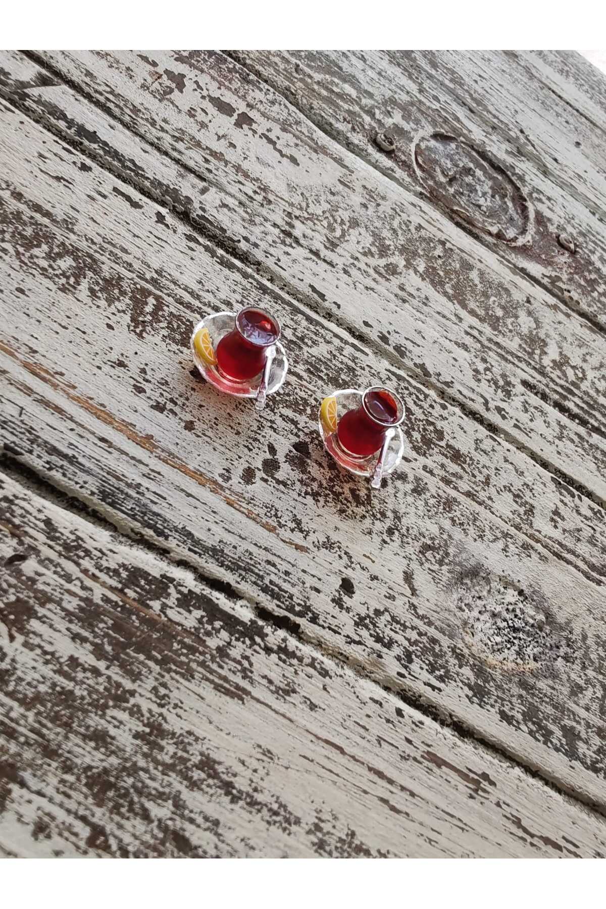 Bbd Minyatür Çay Bardağı Sla Baskı Gerçek Cam Görünümlü. .