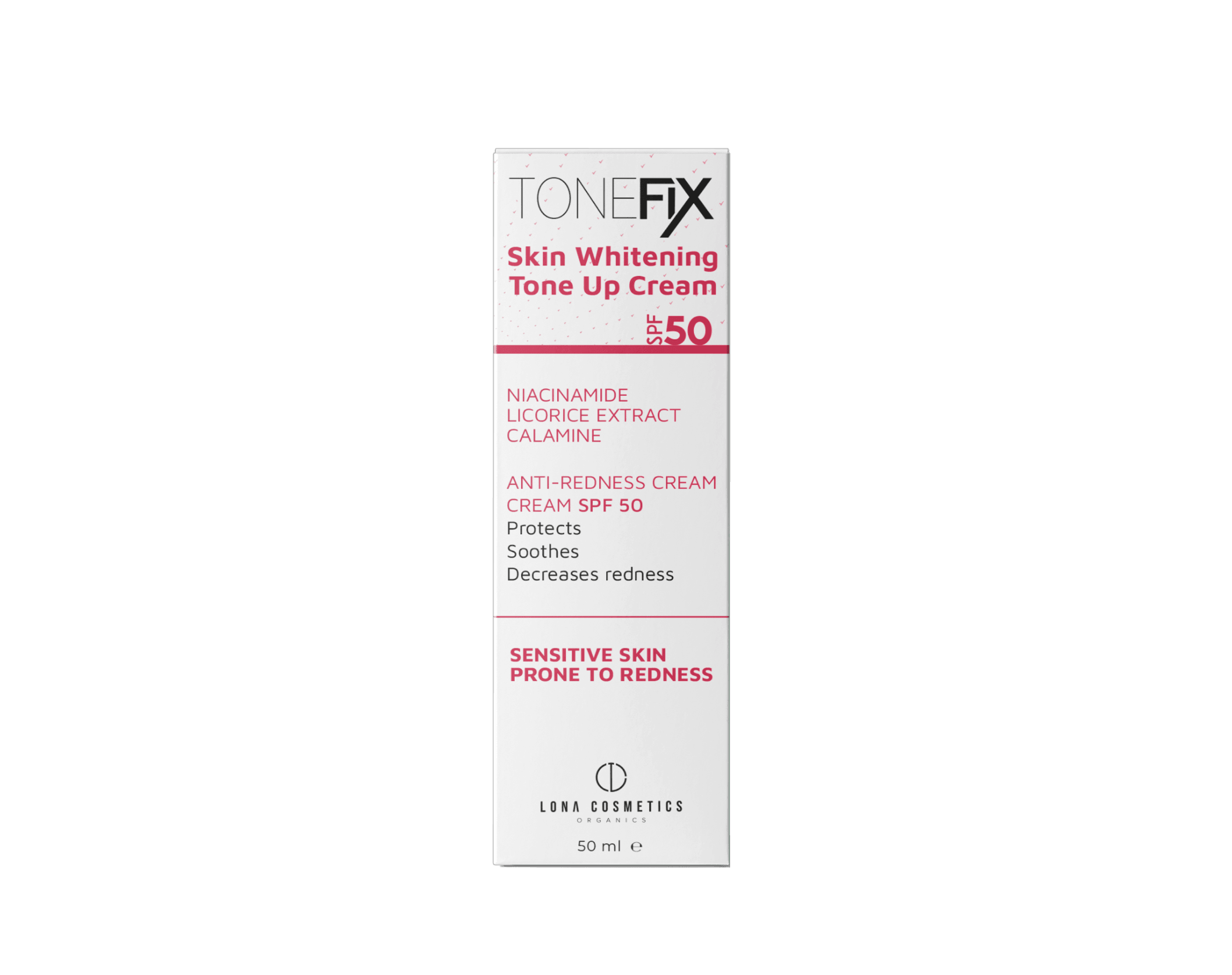 ToneFix Pink Block Leke Karşıtı, Ton Eşitleyici, Yüksek Korumalı ve Nemlendirici Güneş Kremi SPF50+ PA++++