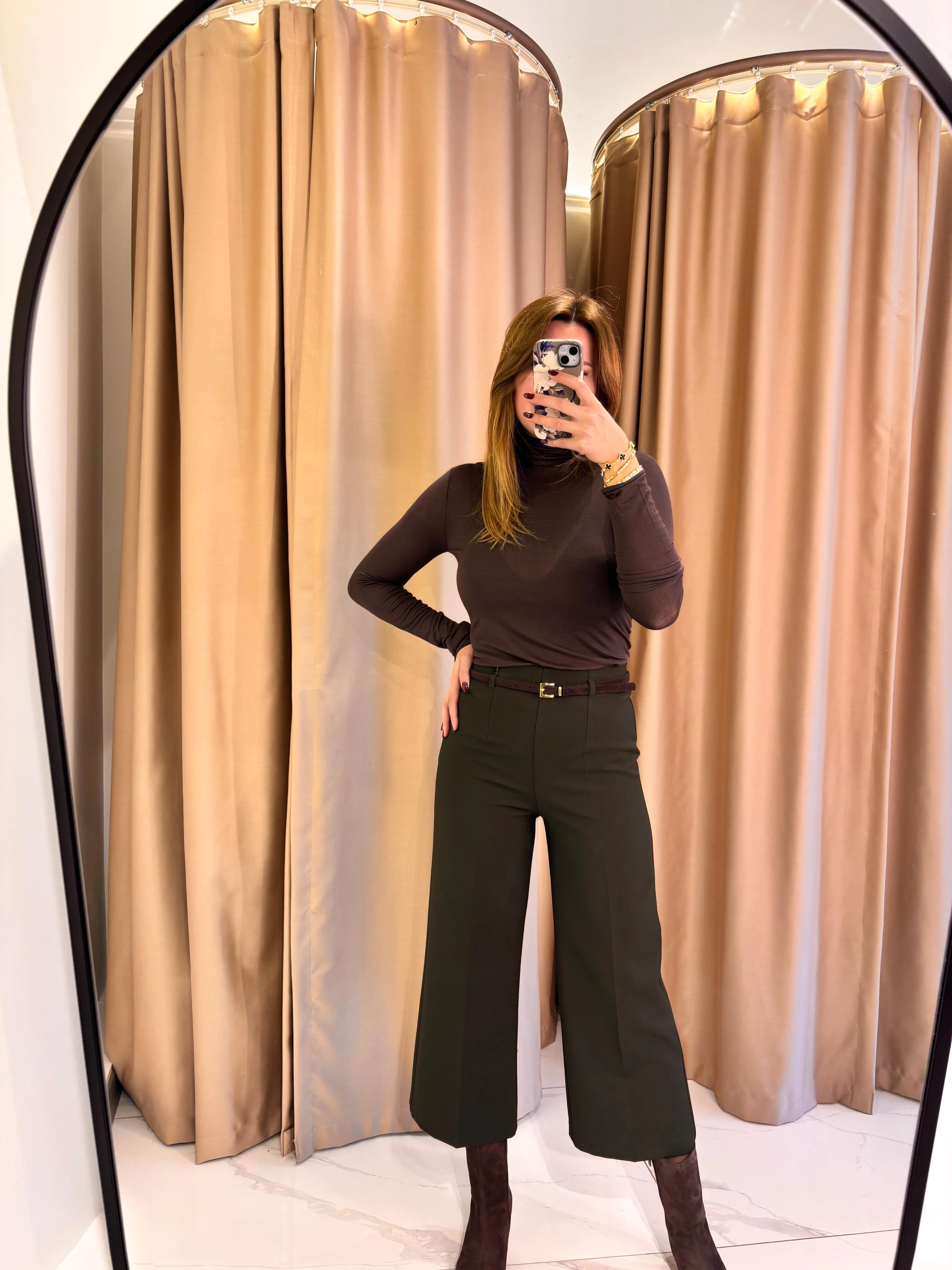 KEMERLİ CULOTTE PANTOLON