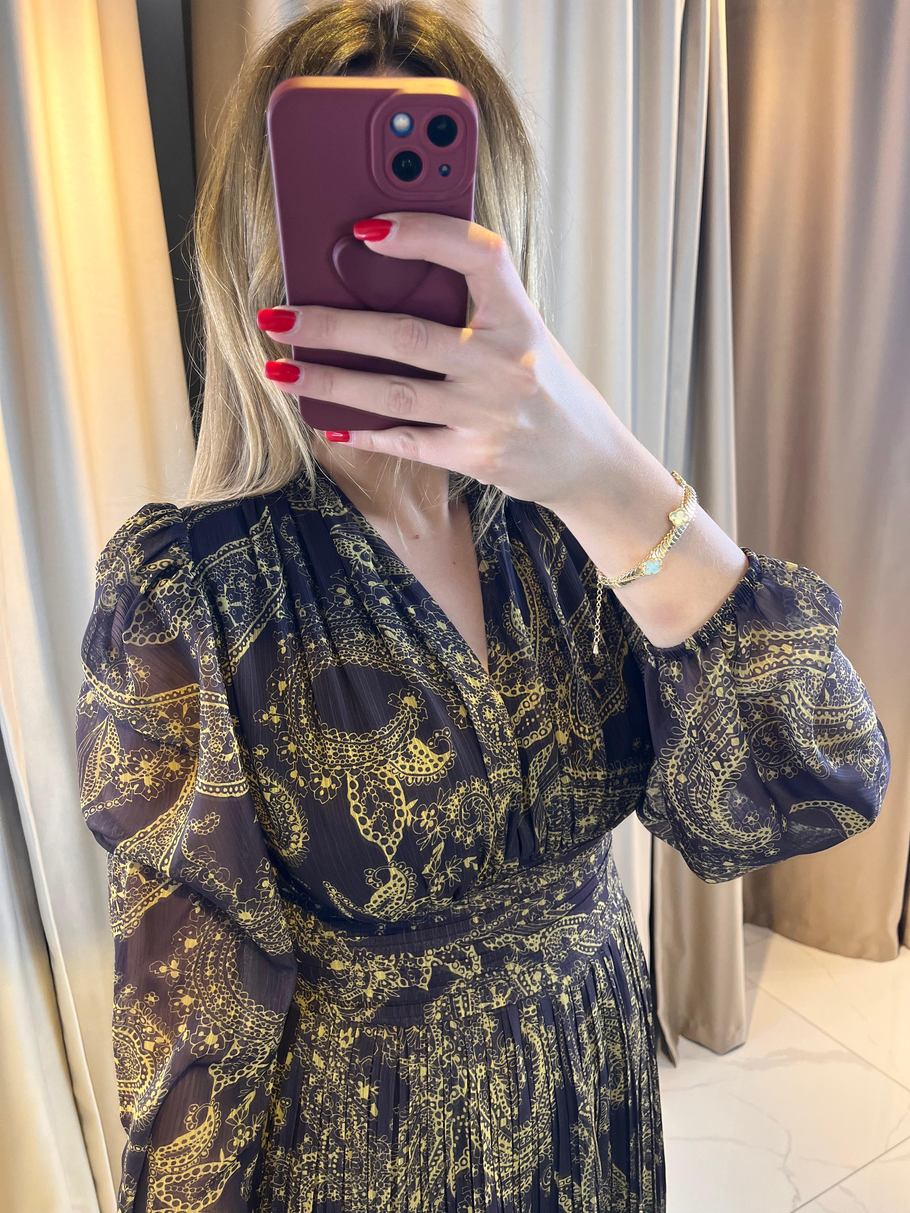 DESENLİ PREMİUM ELBİSE