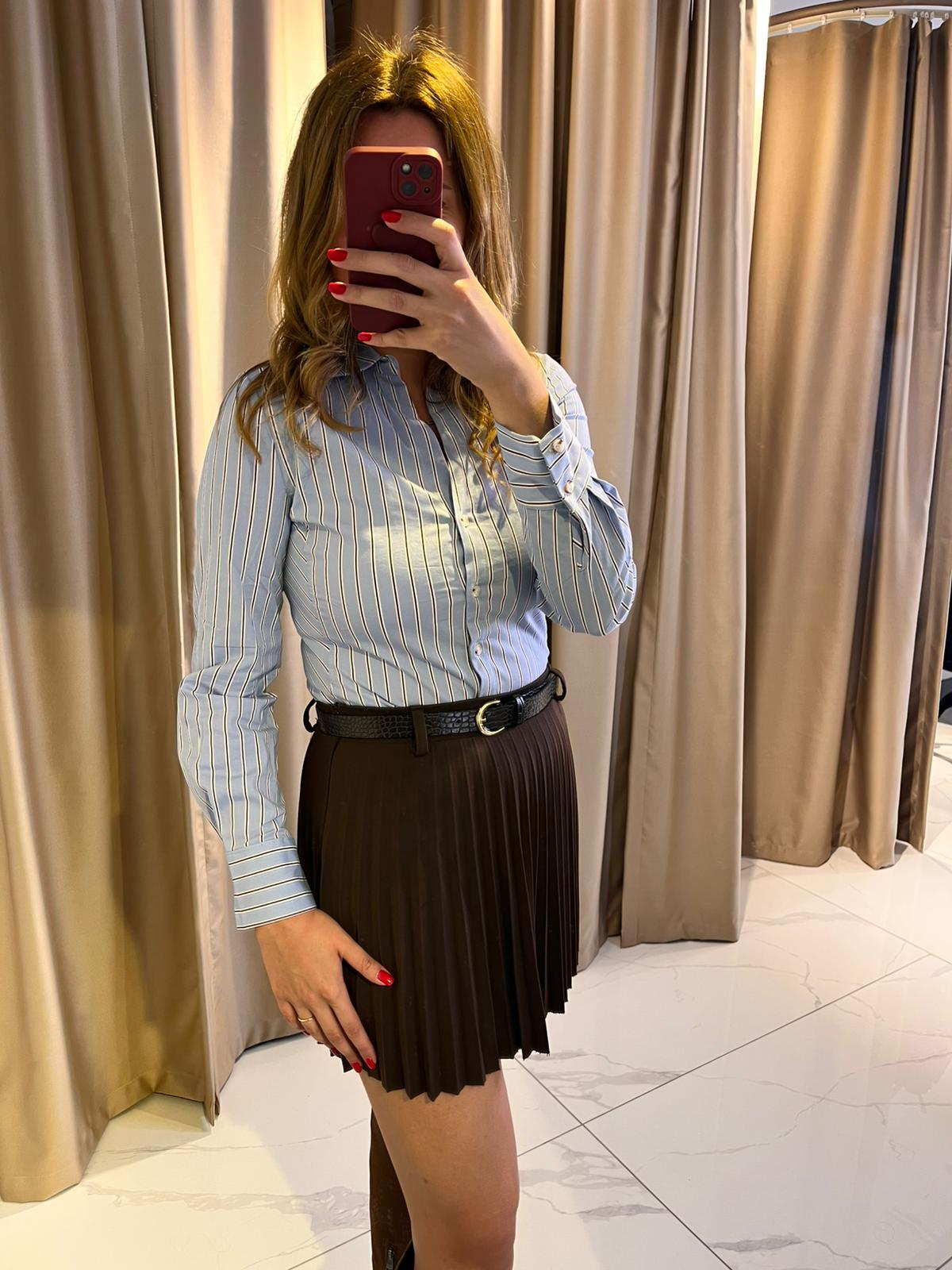 ÇİZGİLİ FİT GÖMLEK