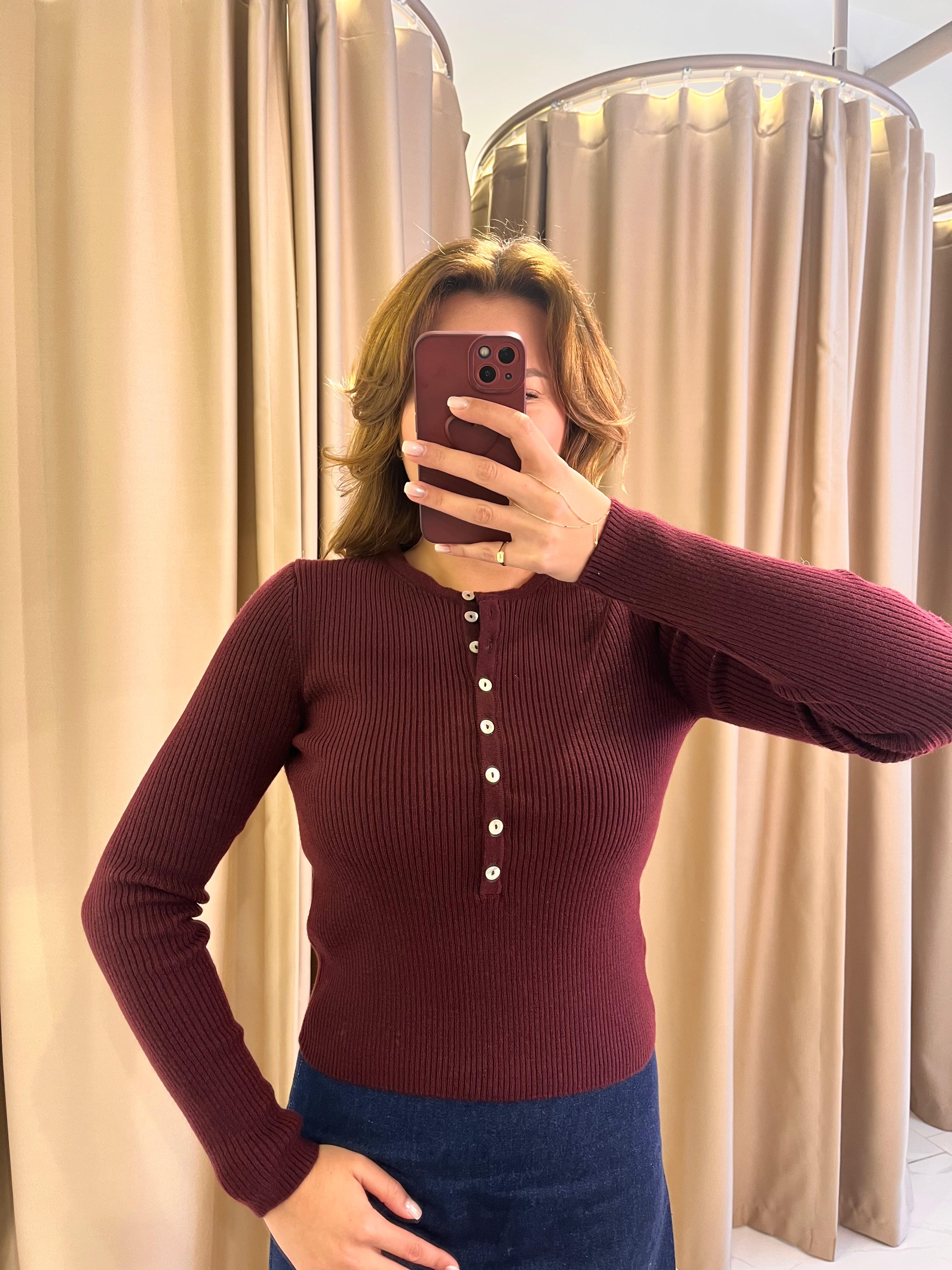 BİSİKLET YAKA YÜNLÜ TRİKO KAZAK