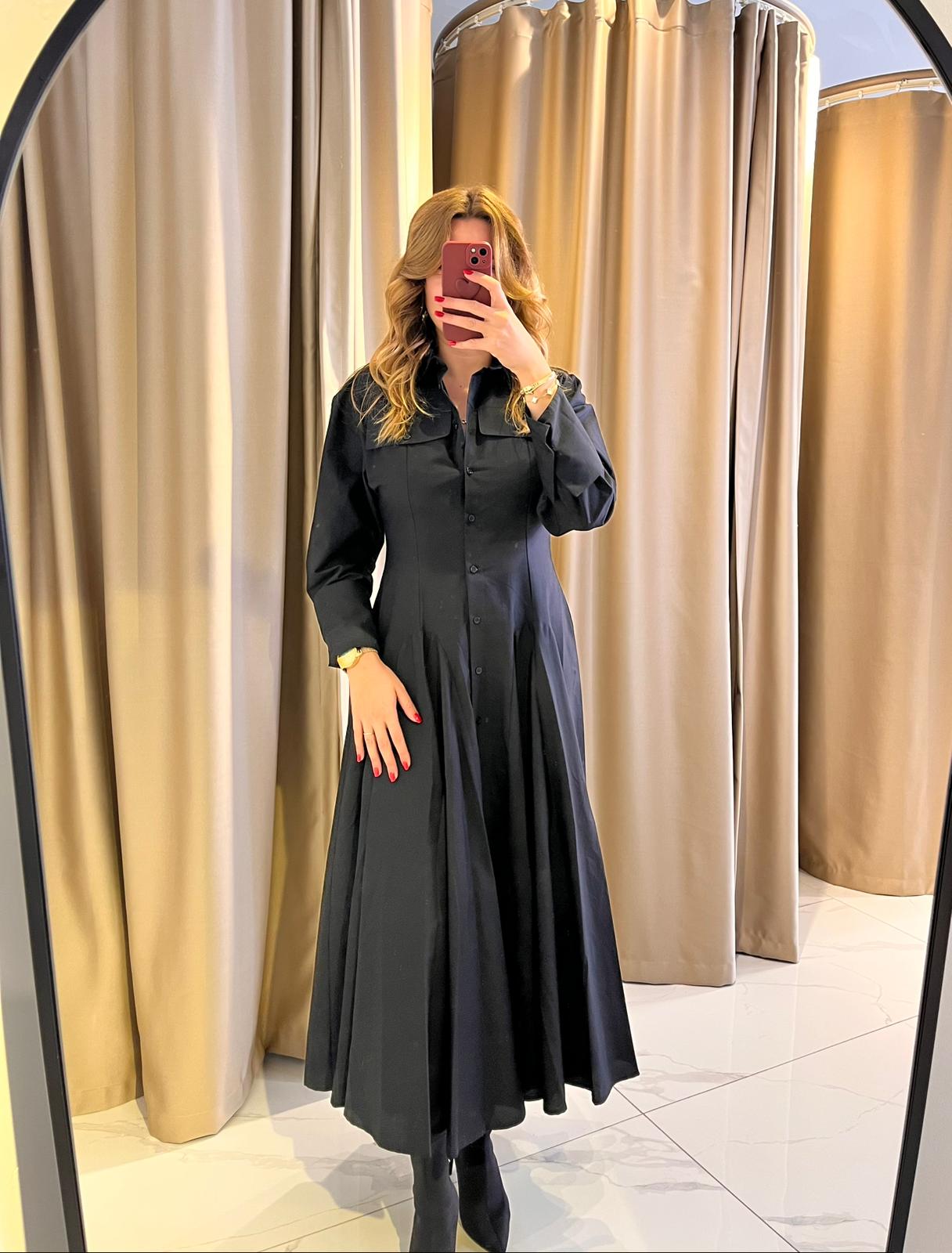 PREMİUM GODELİ GÖMLEK ELBİSE