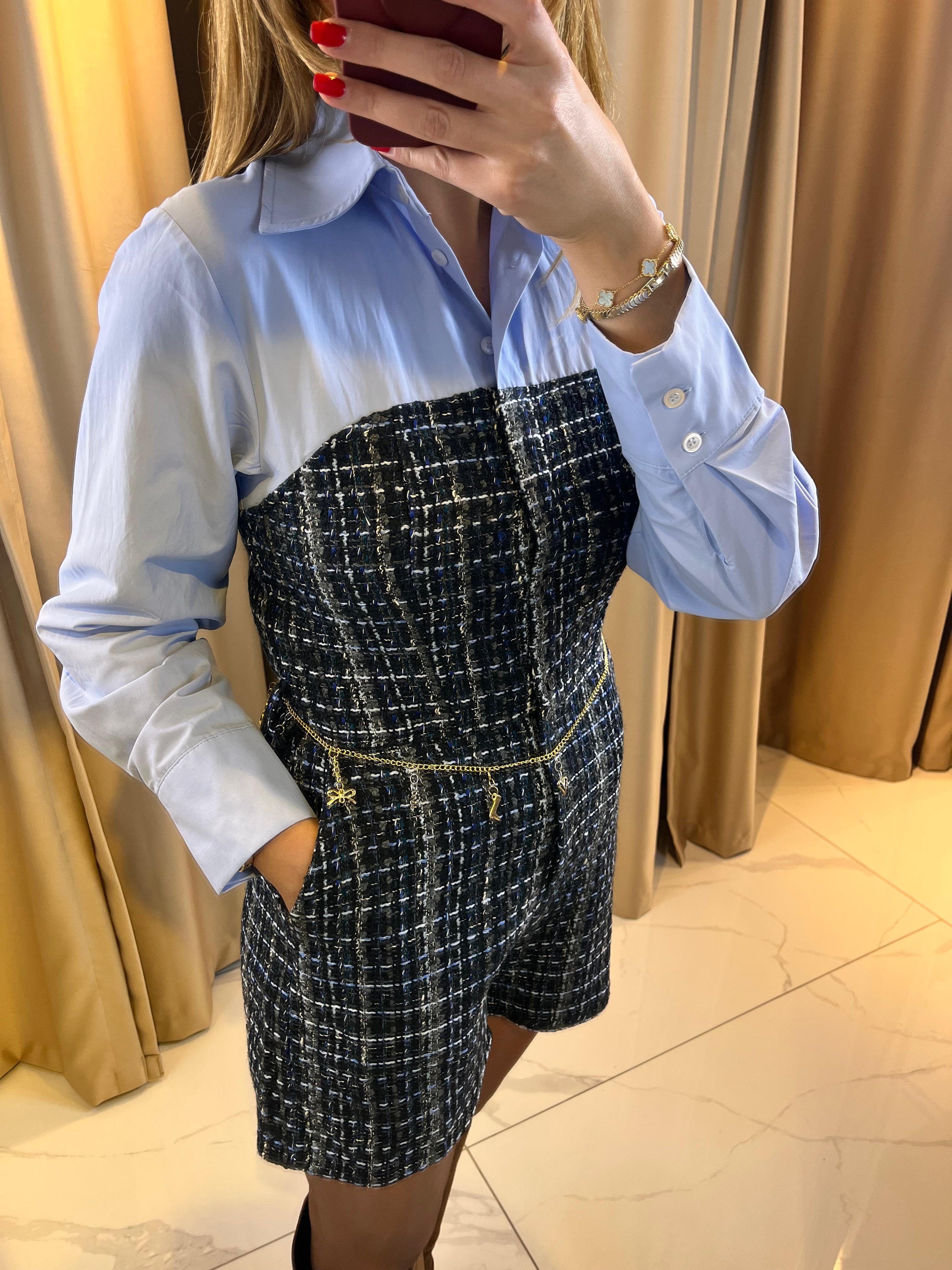 TASARIM ÇİFT PARÇA GÖRÜNÜMLÜ TULUM