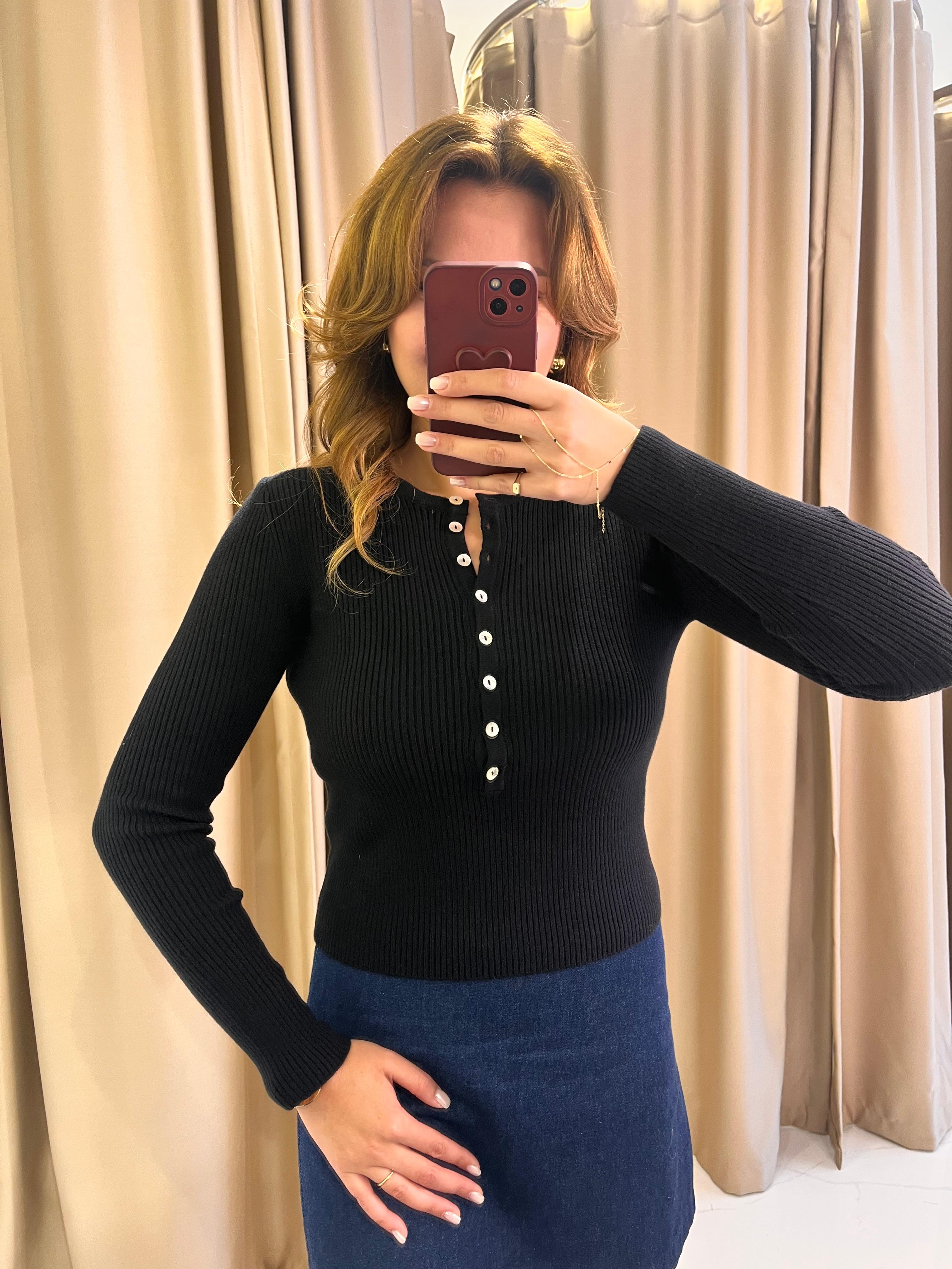 BİSİKLET YAKA YÜNLÜ TRİKO KAZAK