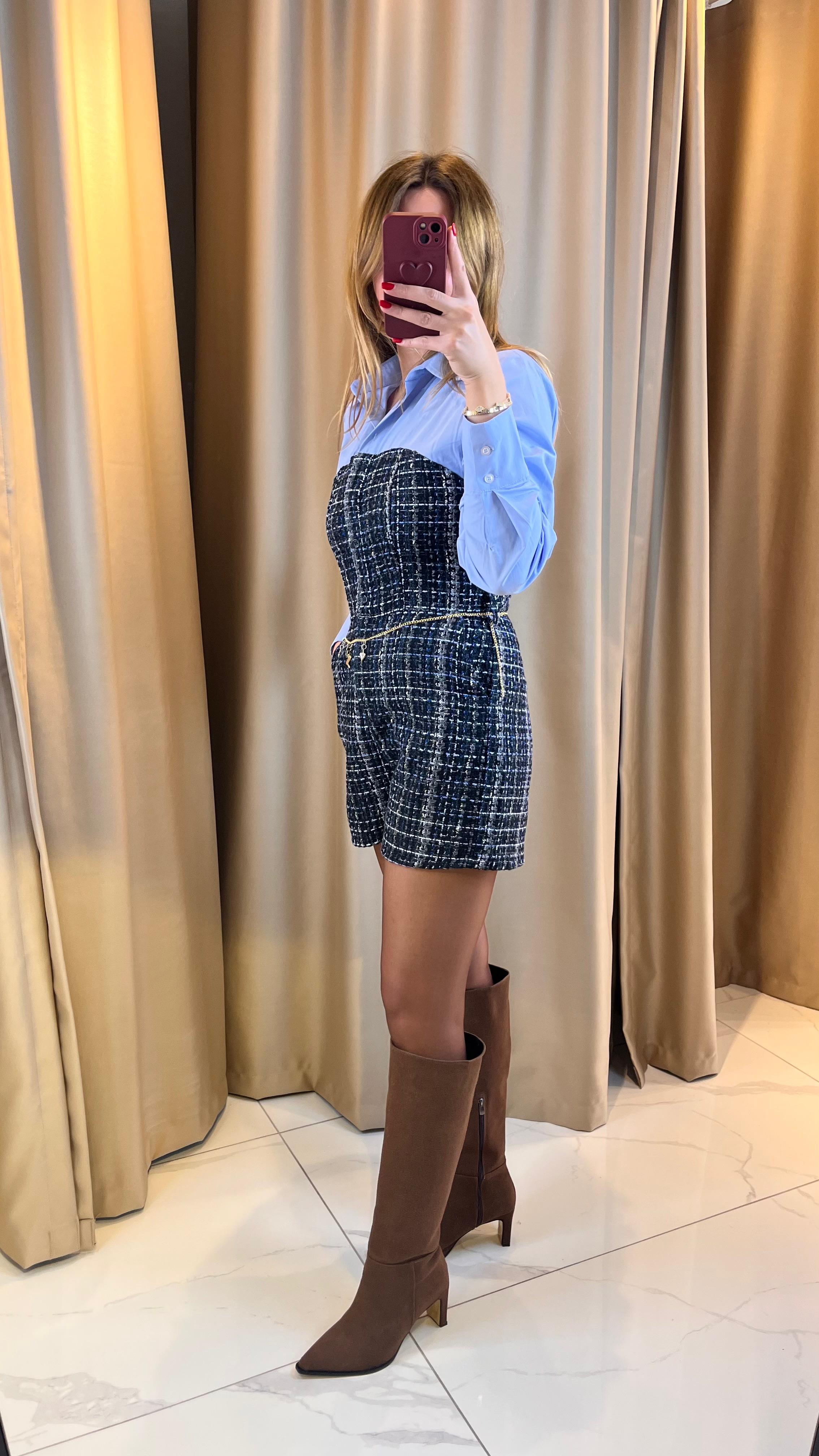 TASARIM ÇİFT PARÇA GÖRÜNÜMLÜ TULUM