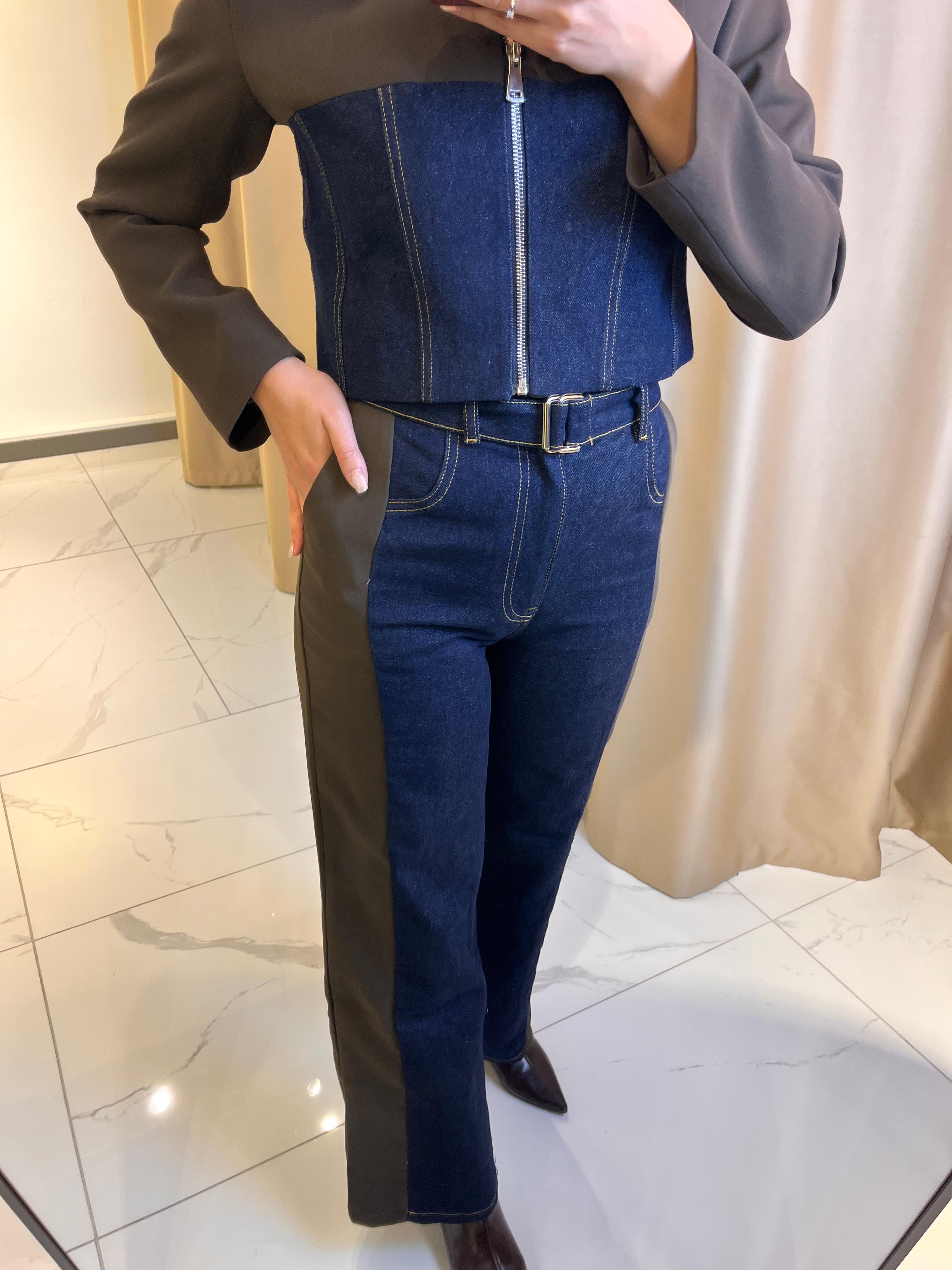 KOL GARNİLİ TASARIM KOT TAKIM