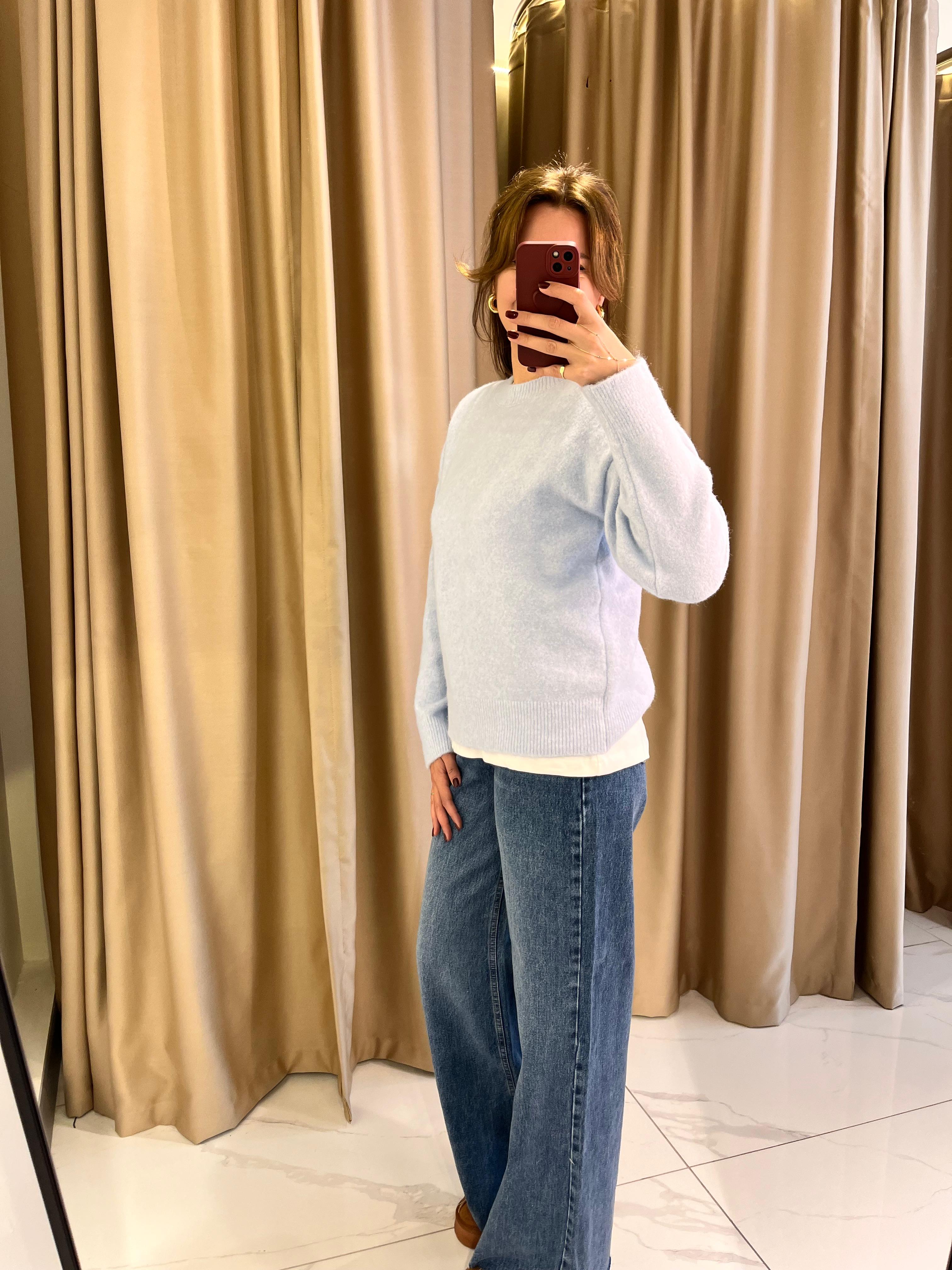 BİSİKLET YAKA YUMOŞ KAZAK