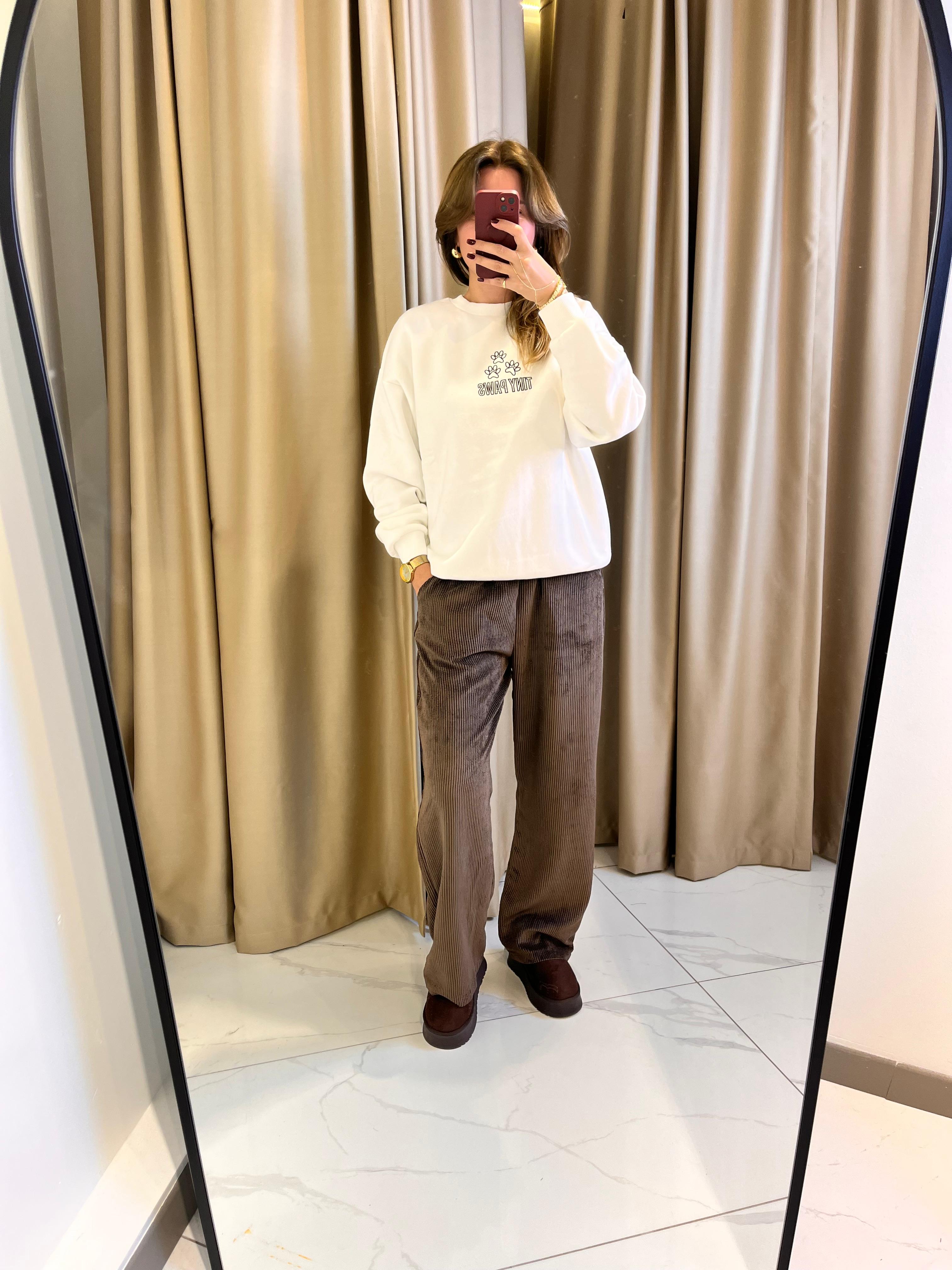 KADİFE BAĞCIKLI PALAZZO PANTOLON