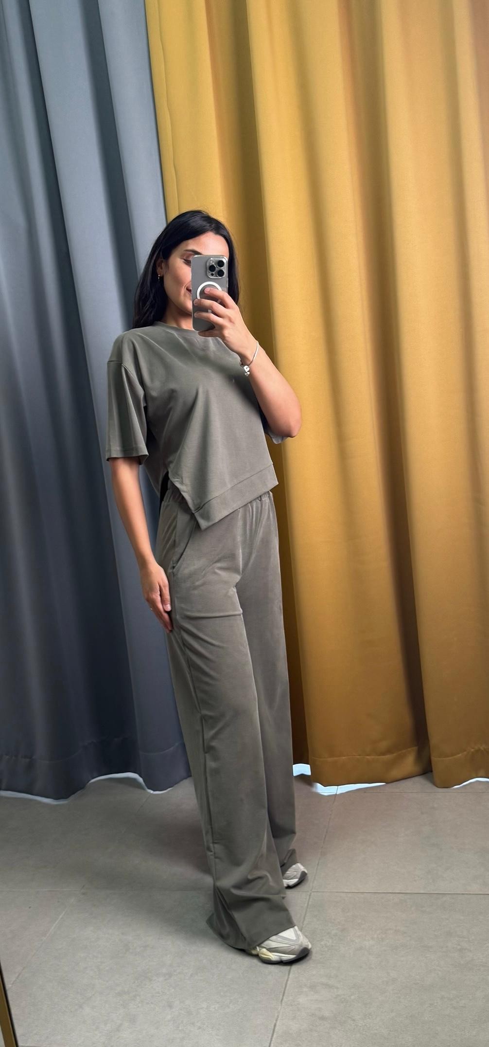 PREMİUM ASİMETRİK KESİM TSHIRT TAKIM