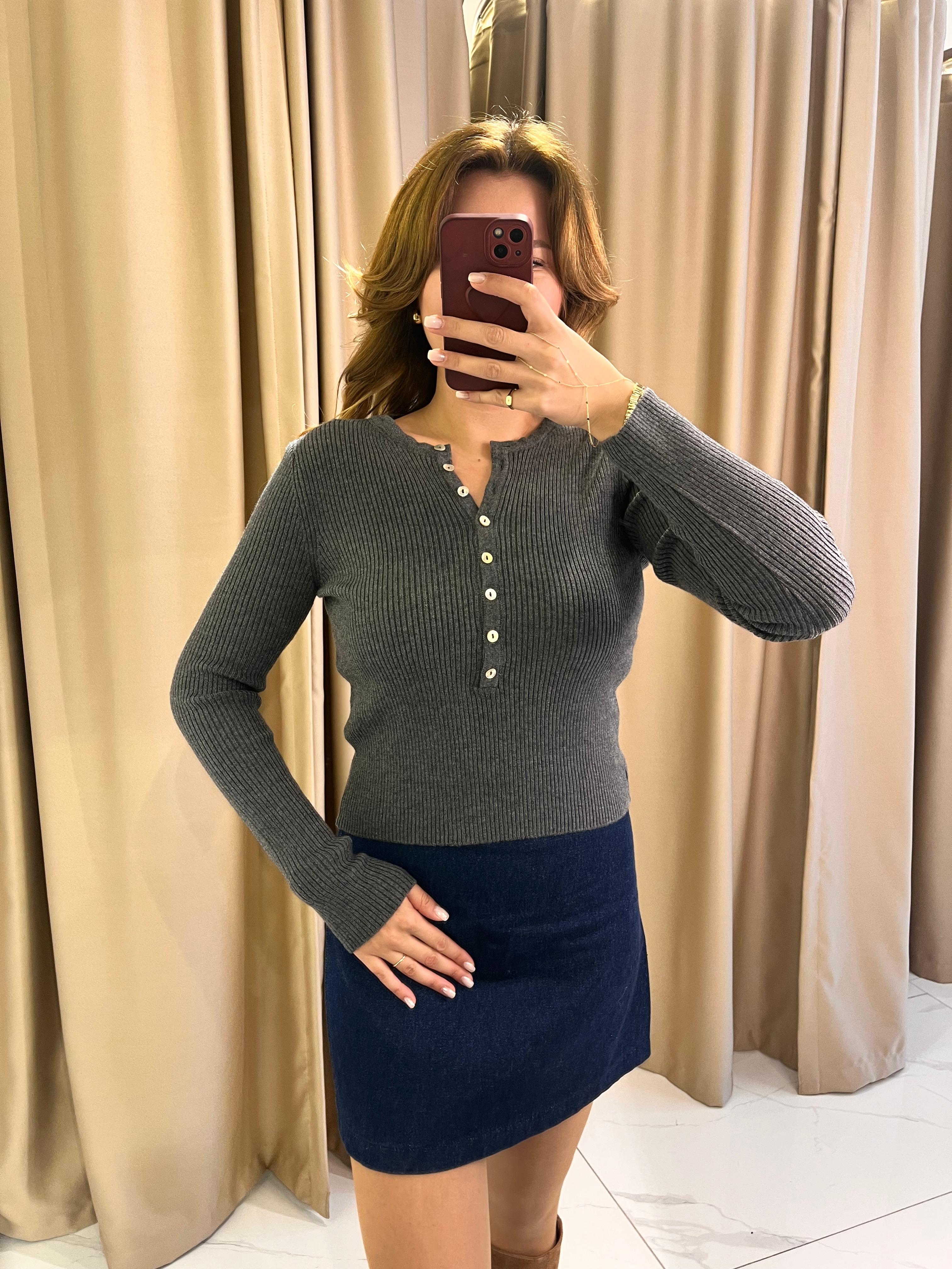 BİSİKLET YAKA YÜNLÜ TRİKO KAZAK